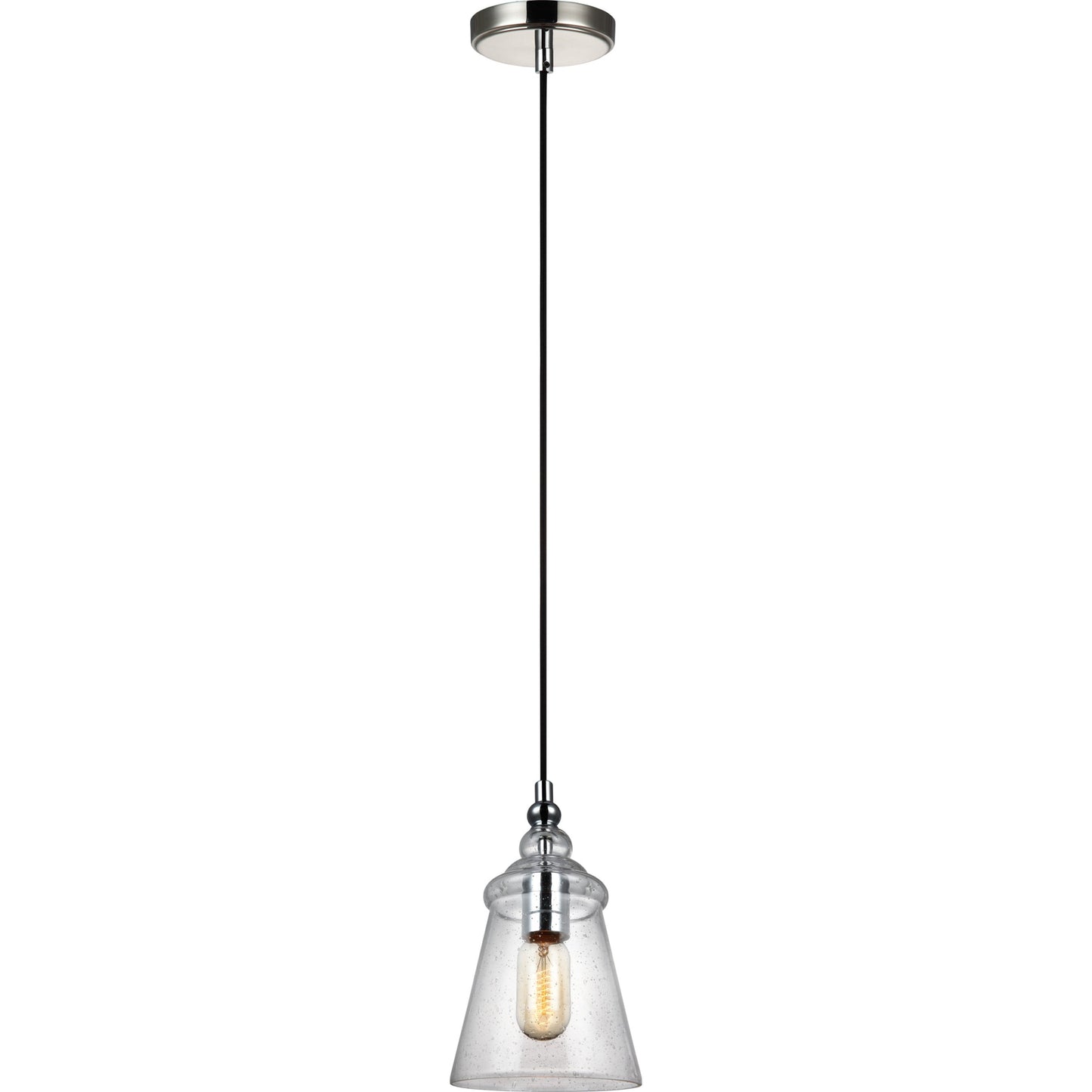 008 S-284964 | Additional Silo | Loras Mini-Pendant by Generation Lighting. Made from steel in a modern style.