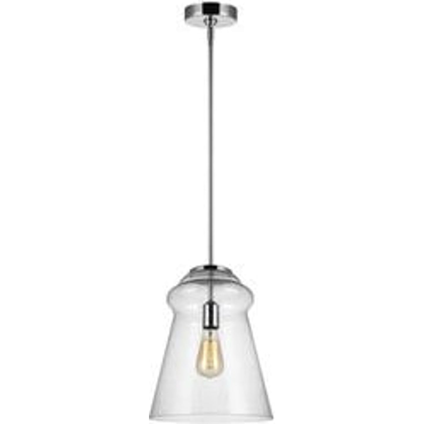012 S-284966 | Additional Silo | Loras Pendant by Generation Lighting. Made from steel in a modern style.