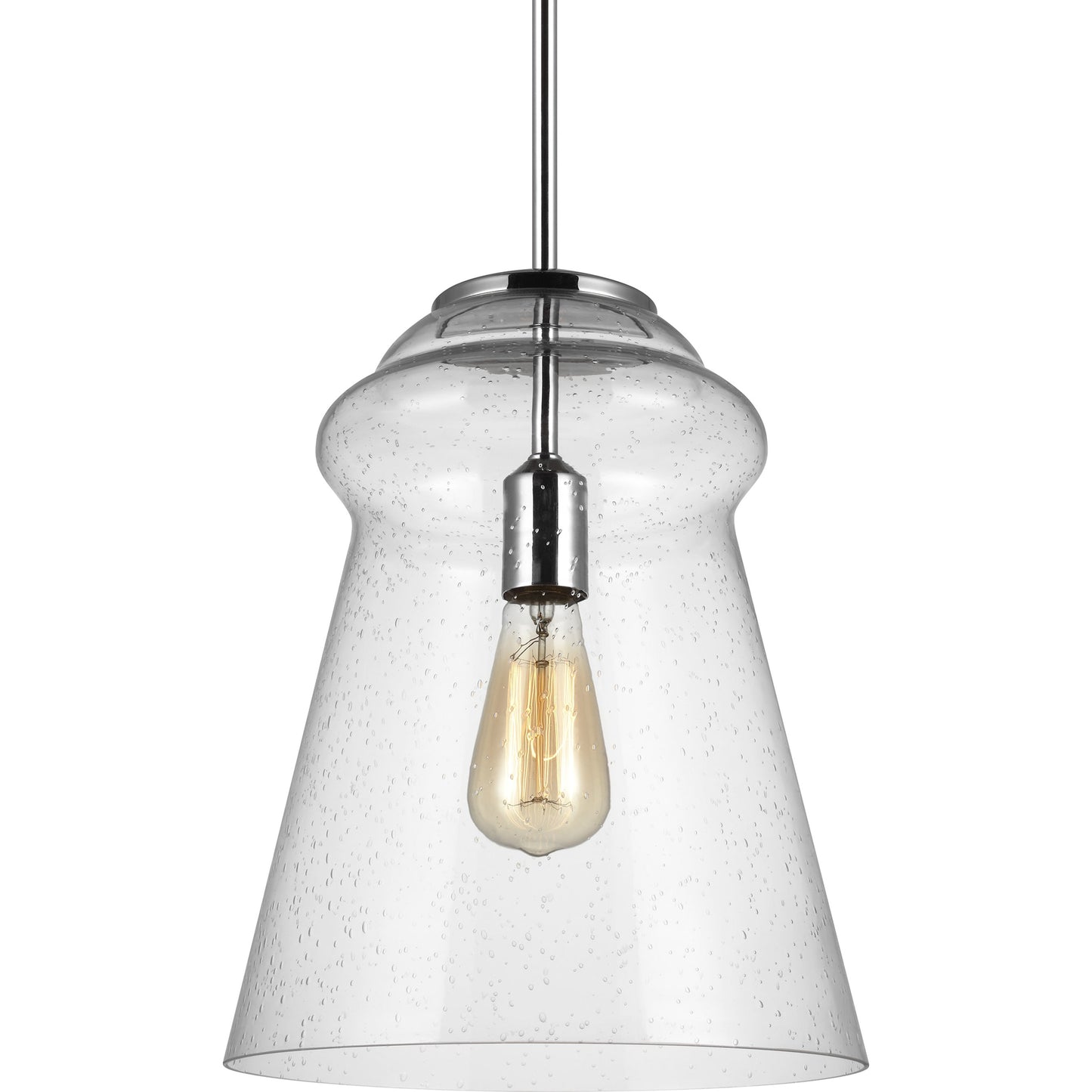 005 S-284966 | Additional Silo | Loras Pendant by Generation Lighting. Made from steel in a modern style.