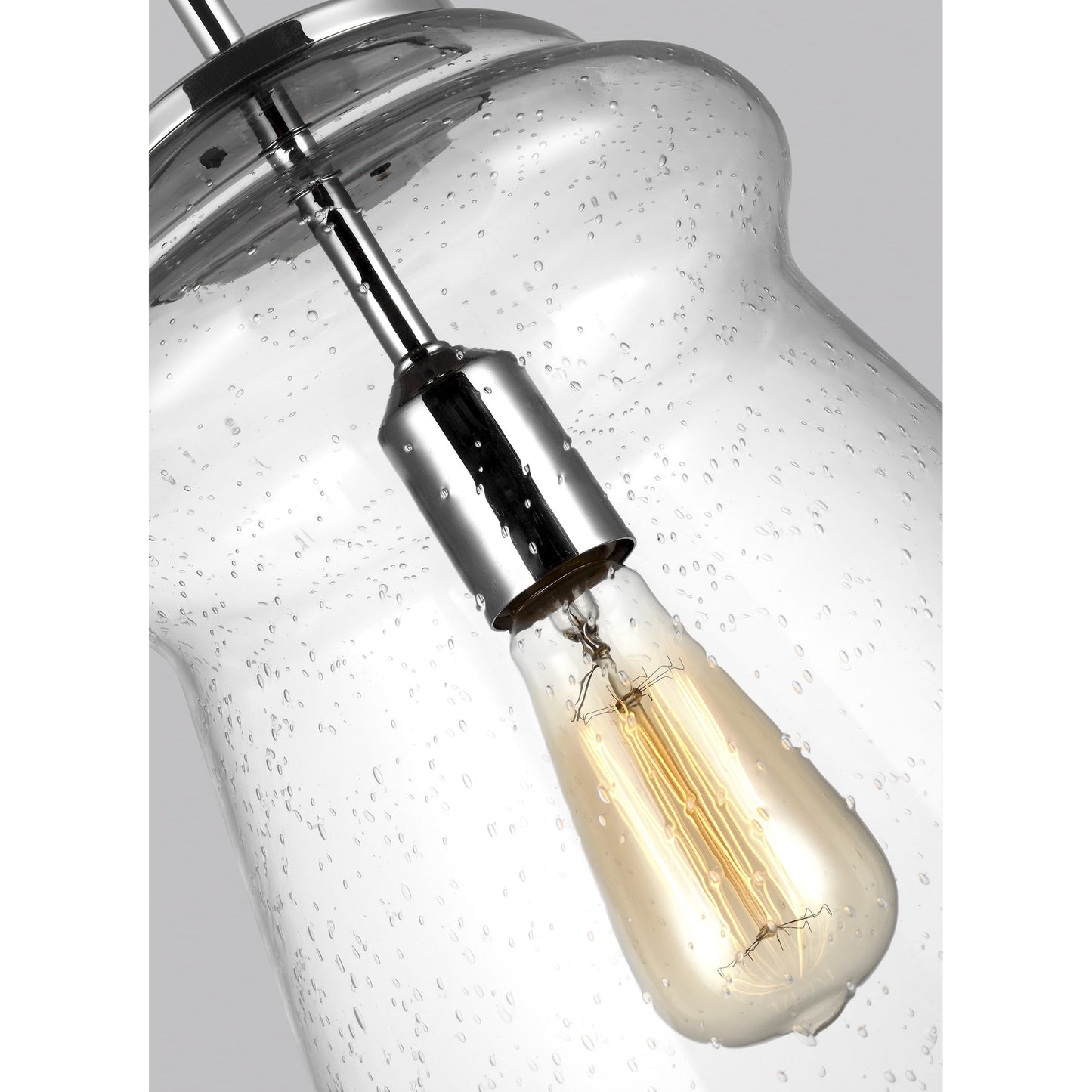 006 S-284966 | Additional Silo | Loras Pendant by Generation Lighting. Made from steel in a modern style.
