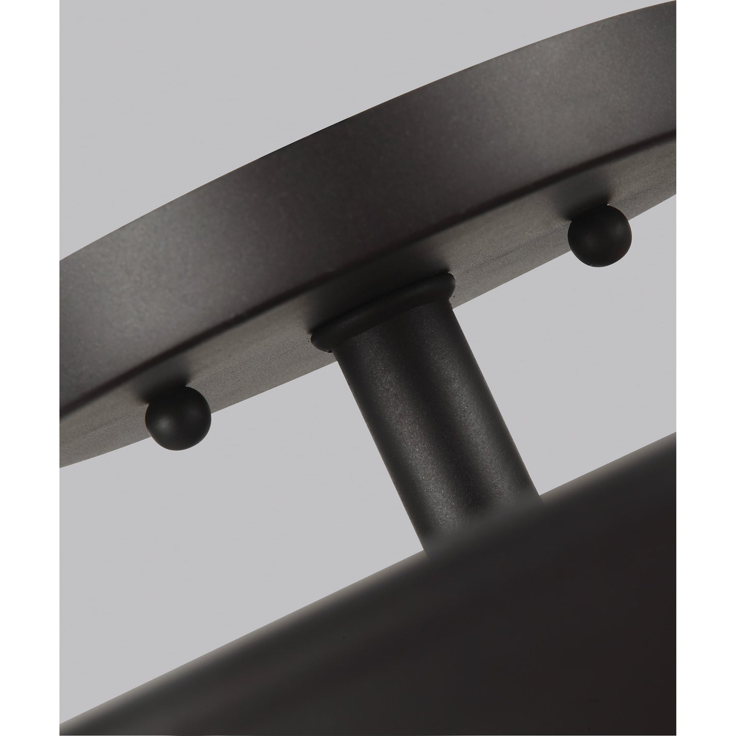 003 S-284643 | Additional Silo | Harrow Semi Flush Mount by Generation Lighting. Made from steel in a transitional style.