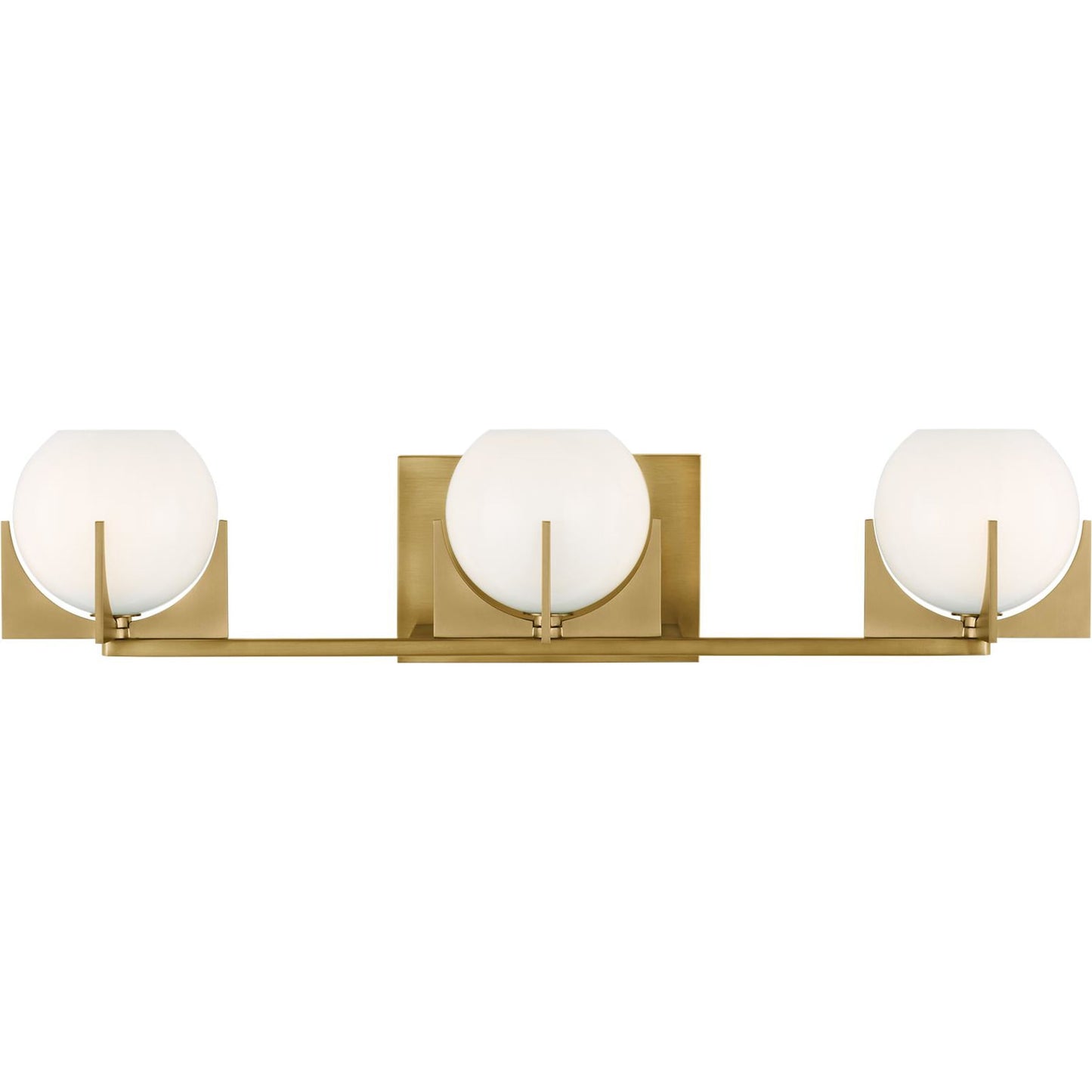002 S-344880 | Additional Silo | Abbott Vanity by Generation Lighting in burnished brass. Made from steel in a modern style.
