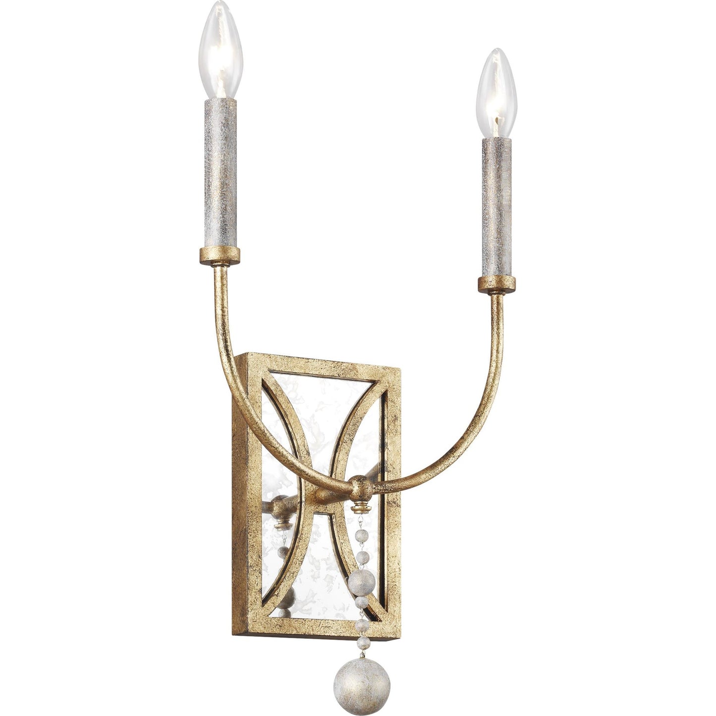 002 S-344906 | Additional Silo | Marielle Wall Sconce by Generation Lighting in antique gild. Made from steel in a traditional style.