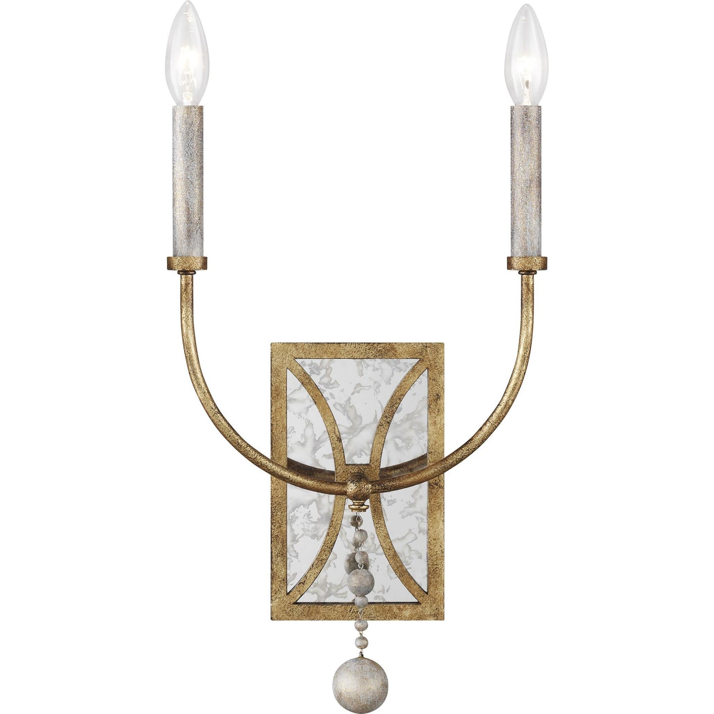 003 S-344906 | Additional Silo | Marielle Wall Sconce by Generation Lighting in antique gild. Made from steel in a traditional style.