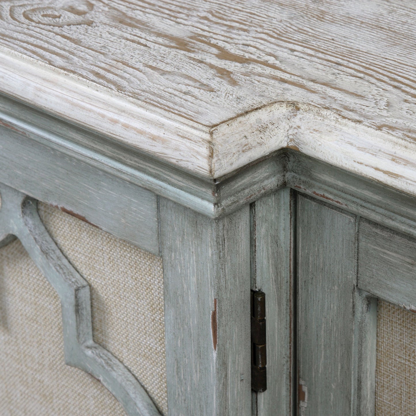 005 S-253043 | Additional Silo | Sophie Cabinet by Uttermost. Made from alm veneer, mdf, linen in a cottage & farmhouse style.