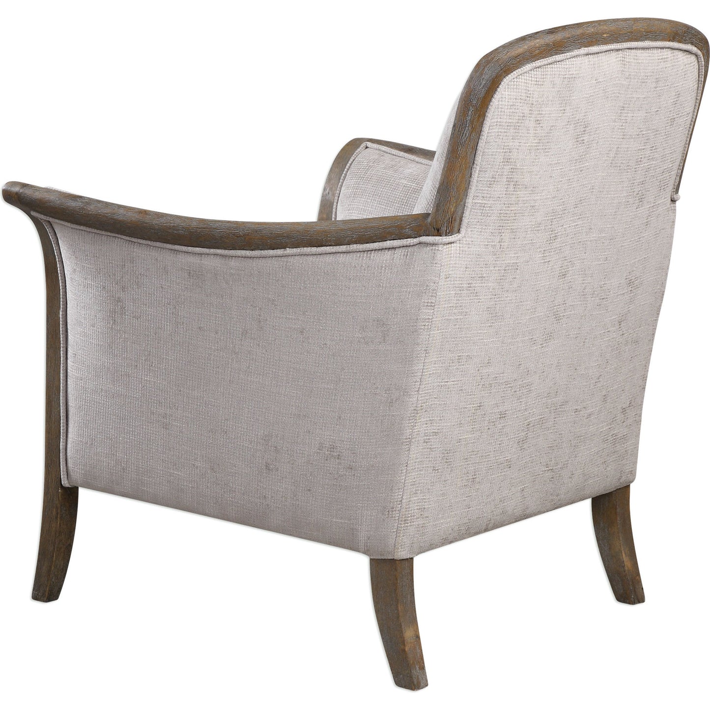 007 S-252879 | Additional Silo | Brittoney Armchair by Uttermost. Made from solid wood, plywood, fabric, foam in a cottage & farmhouse style.