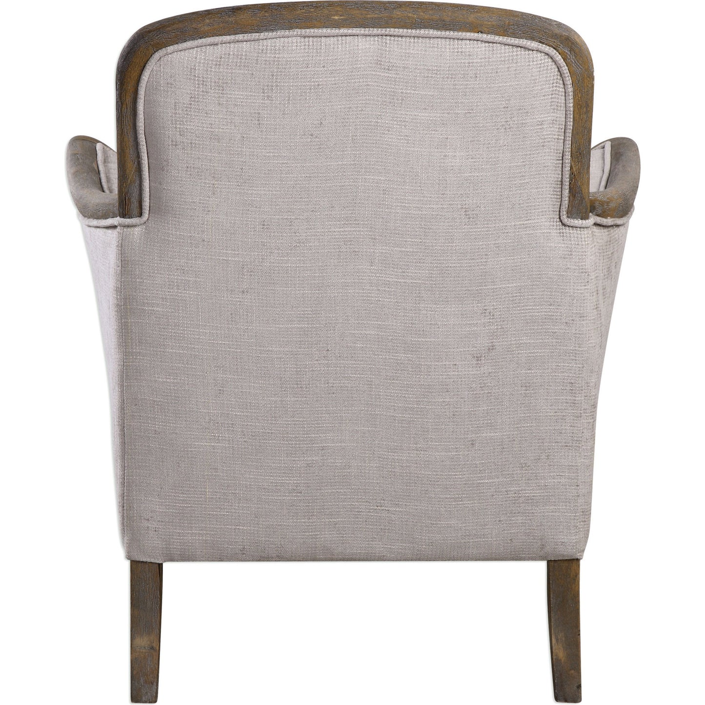 006 S-252879 | Additional Silo | Brittoney Armchair by Uttermost. Made from solid wood, plywood, fabric, foam in a cottage & farmhouse style.