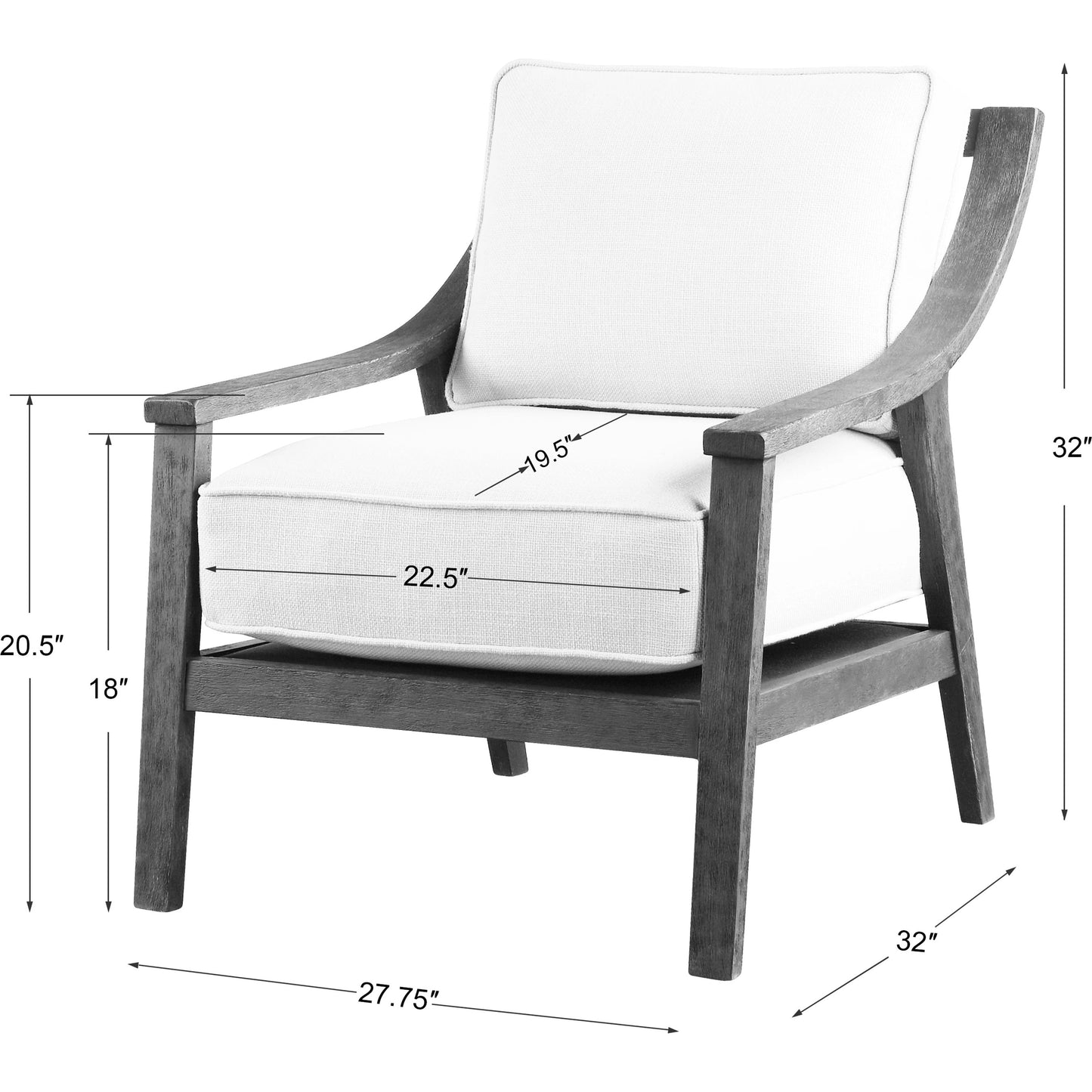 007 S-252894 | Additional Silo | Lyle Accent Chair by Uttermost. Made from solid wood, plywood, fabric, foam in a modern style.
