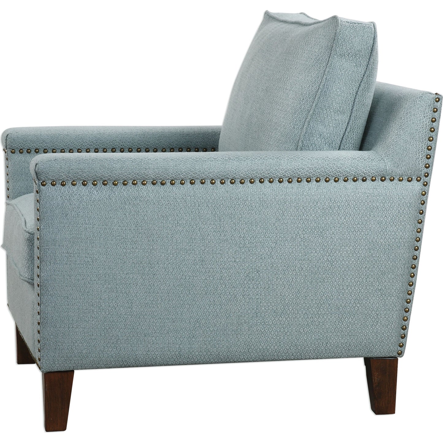 006 S-252887 | Additional Silo | Charlotta Accent Chair by Uttermost. Made from fabric, plywood, oak, foam in a cottage & farmhouse style.