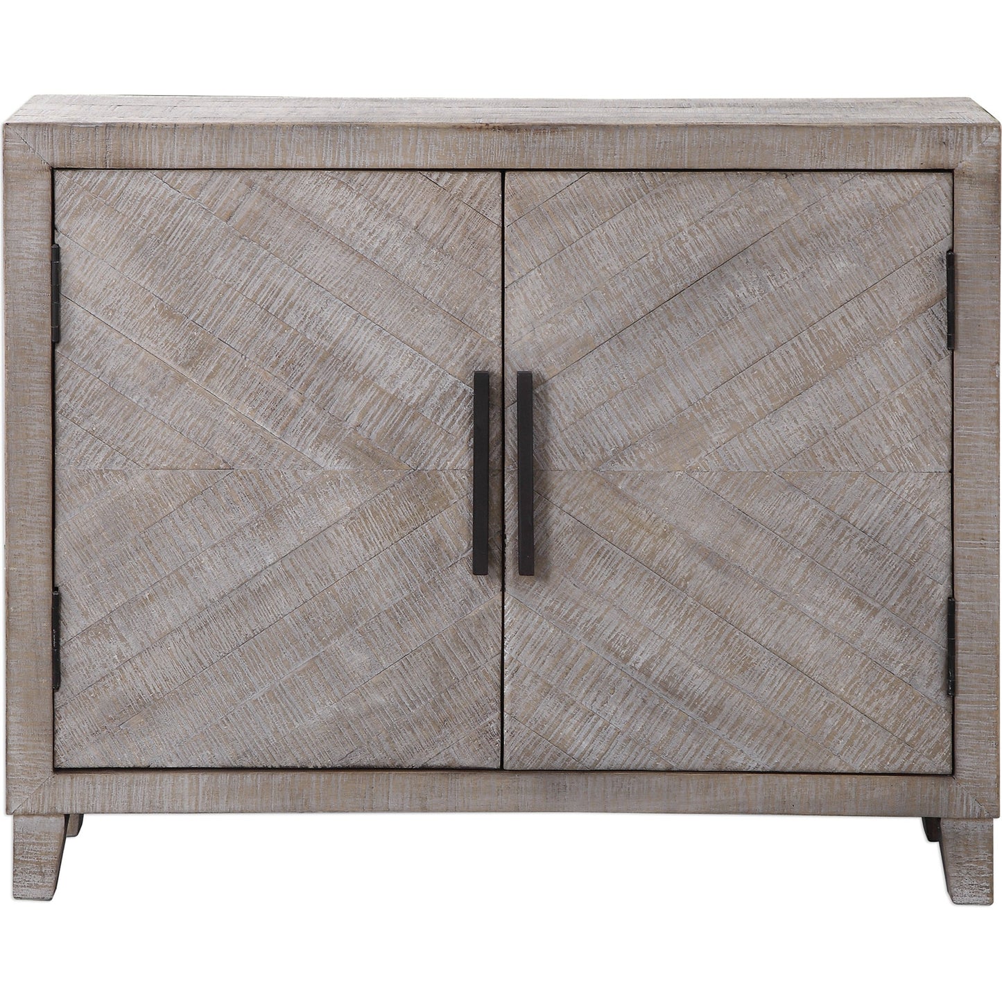 001 S-338748 | Additional Silo | Adalind White Washed Accent Cabinet by Uttermost in white. Made from fir wood, iron, mdf in a modern style.