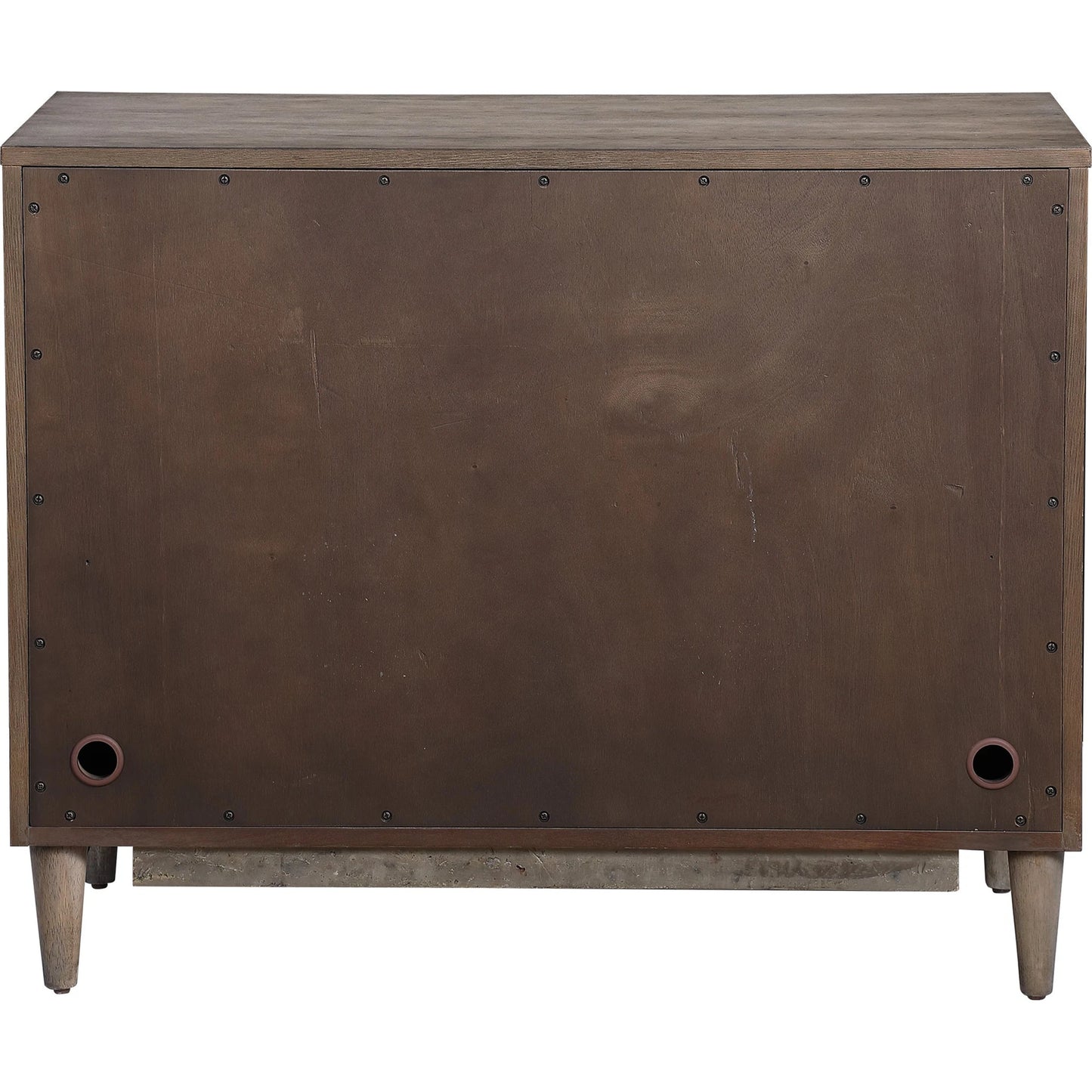 008 SR-824200 | Additional Silo | Shield Cabinet by Uttermost in gray. Made from rubber wood, oak veneer, mdf, particle board, steel in a eclectic & global style.