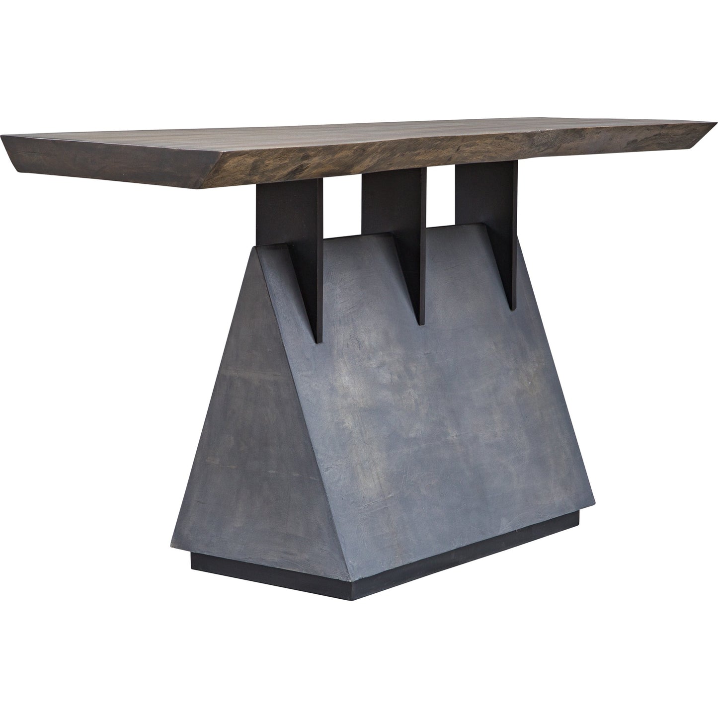 003 SR-860998 | Additional Silo | Vessel Console Table by Uttermost. Made from mahogany wood with iron, title tsca vi in a modern style.