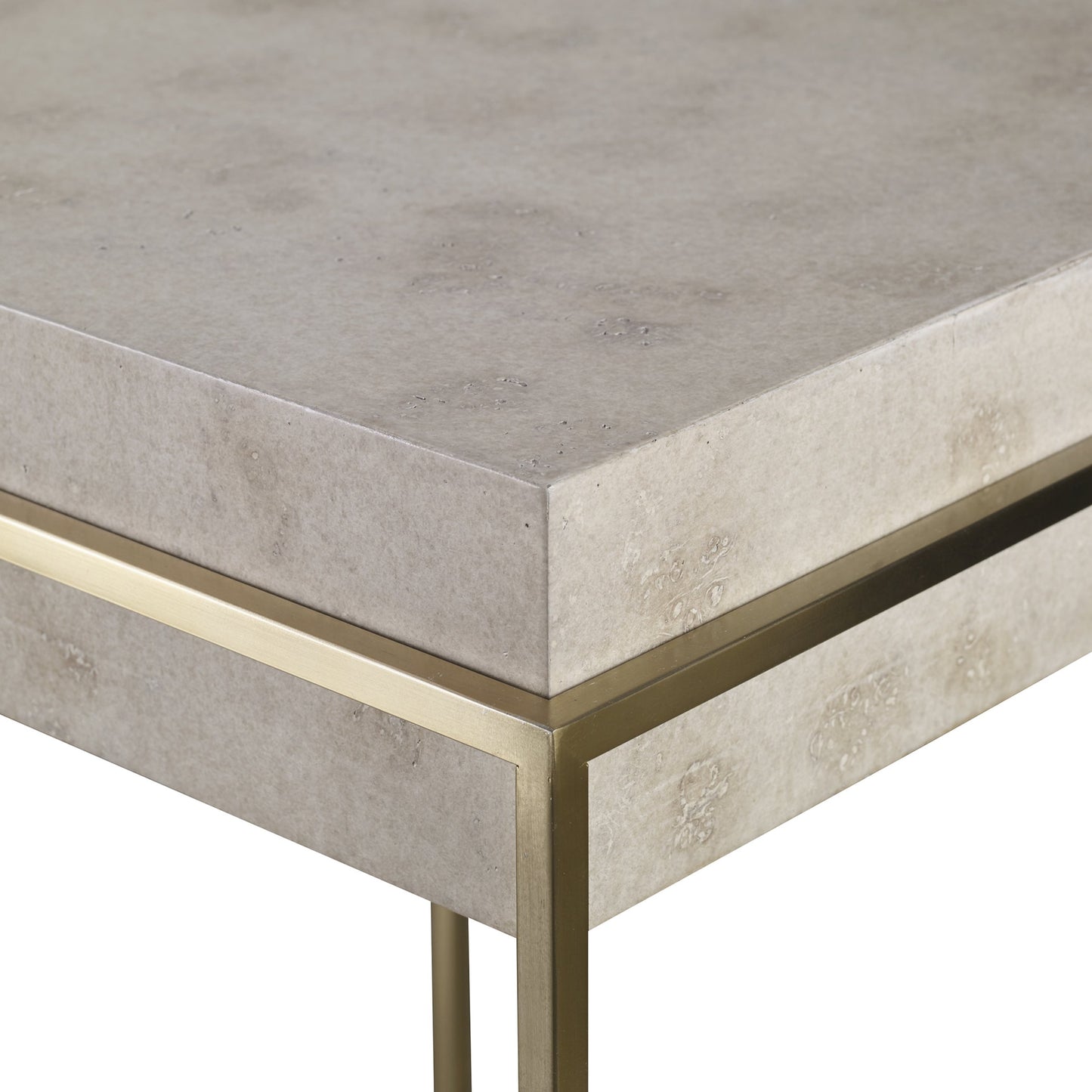 003 SR-860988 | Additional Silo | Inda Accent Table by Uttermost. Made from mdf, steel, veneer in a transitional style.
