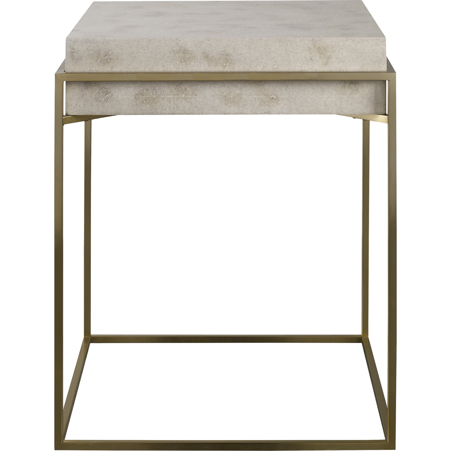 002 SR-860988 | Additional Silo | Inda Accent Table by Uttermost. Made from mdf, steel, veneer in a transitional style.