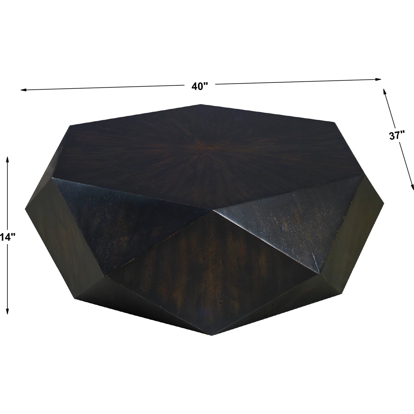 005 SR-897302 | Additional Silo | Volker Small Coffee Table by Uttermost in black. Made from mdf carb phase 2 with javawood in a eclectic & global style.