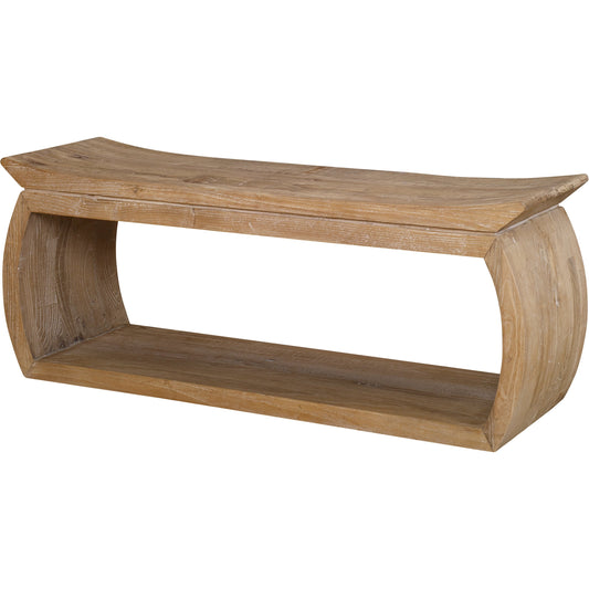 001 SI-1981342 | Primary Silo | Connor Bench by Uttermost. Made from reclaimed elm in a modern style.