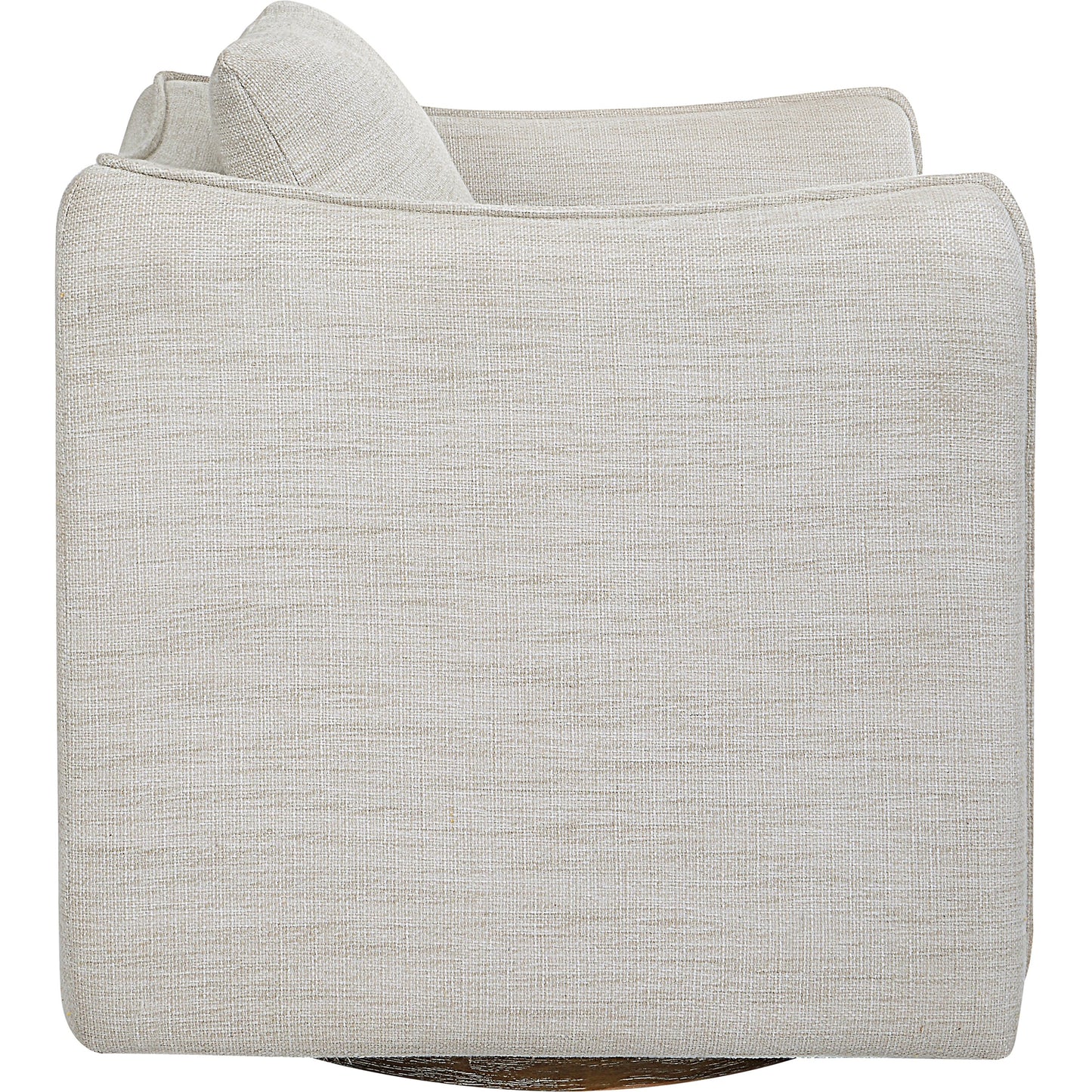 004 SI-1981306 | Additional Silo | Corben Swivel Armchair by Uttermost in gray. Made from hardwood, plywood, fabric, foam in a modern style.