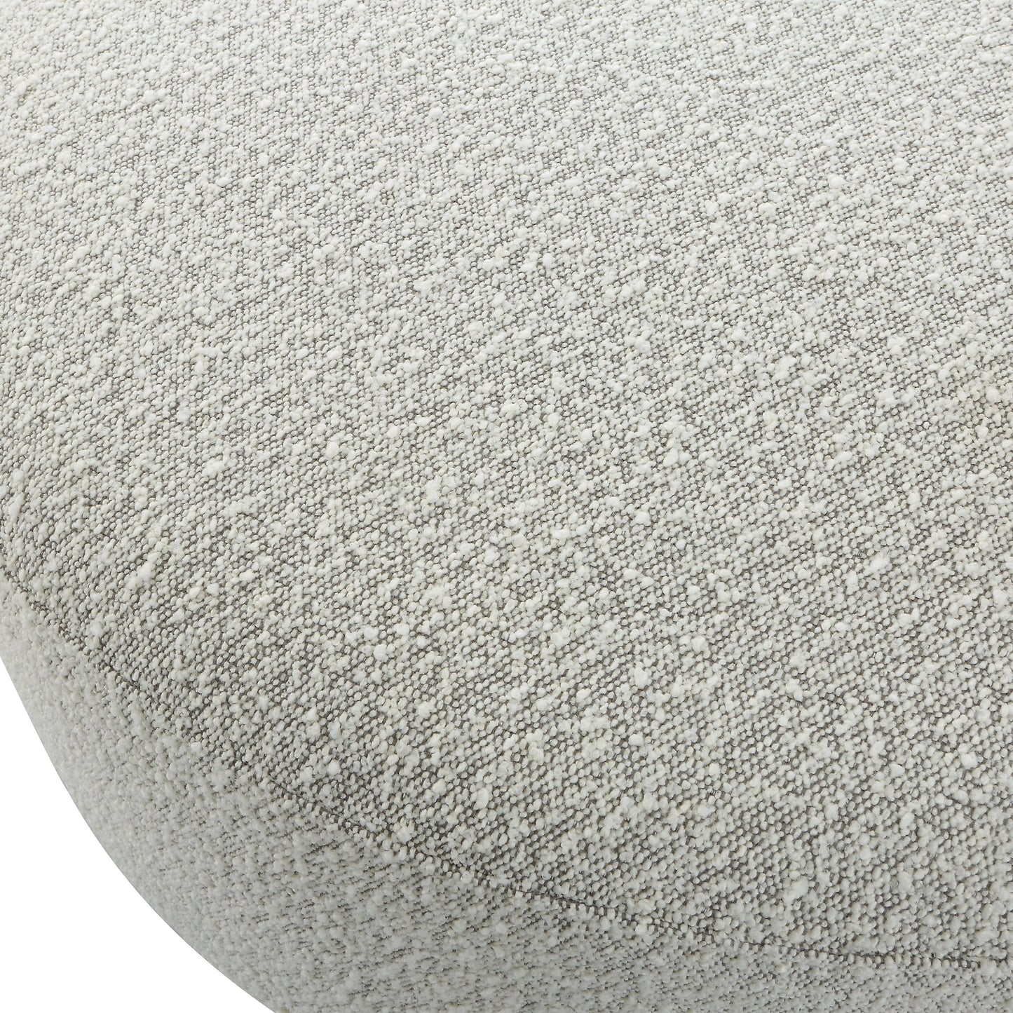 004 SI-1981315 | Additional Silo | Avila Large Ottoman by Uttermost in ivory, gray and walnut. Made from plywood, foam, fabric in a modern style.