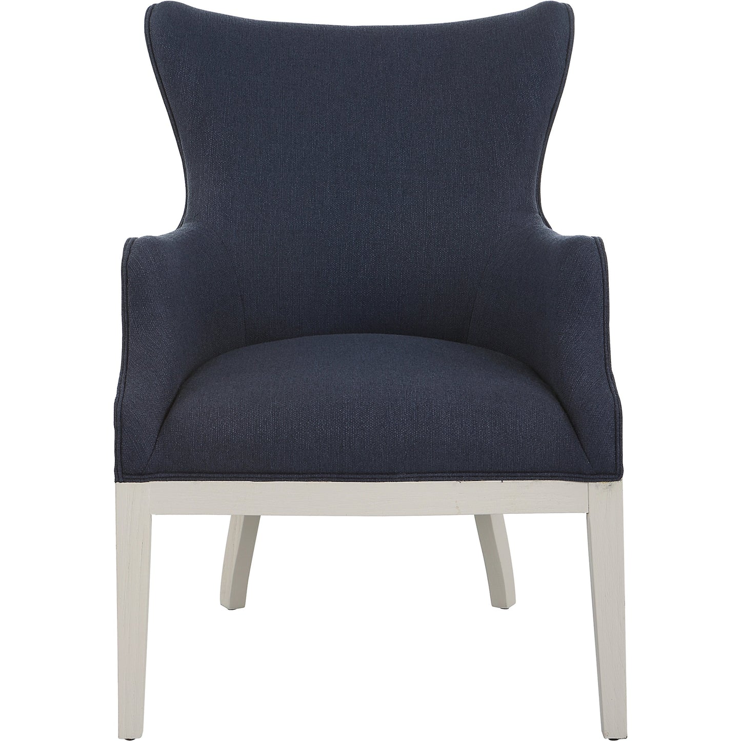 002 SI-1981325 | Additional Silo | Gordonston Accent Chair by Uttermost in blue and blue. Made from rubber wood, plywood, plyfoam, fabric in a modern style.