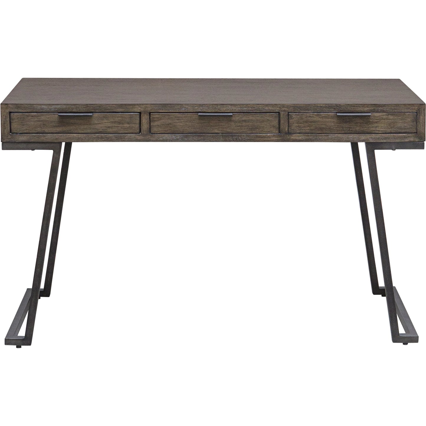 002 SI-1981363 | Additional Silo | Comrade Desk by Uttermost in natural mango, light gray. Made from java mix wood, veneer, metal, plywood in a transitional style.