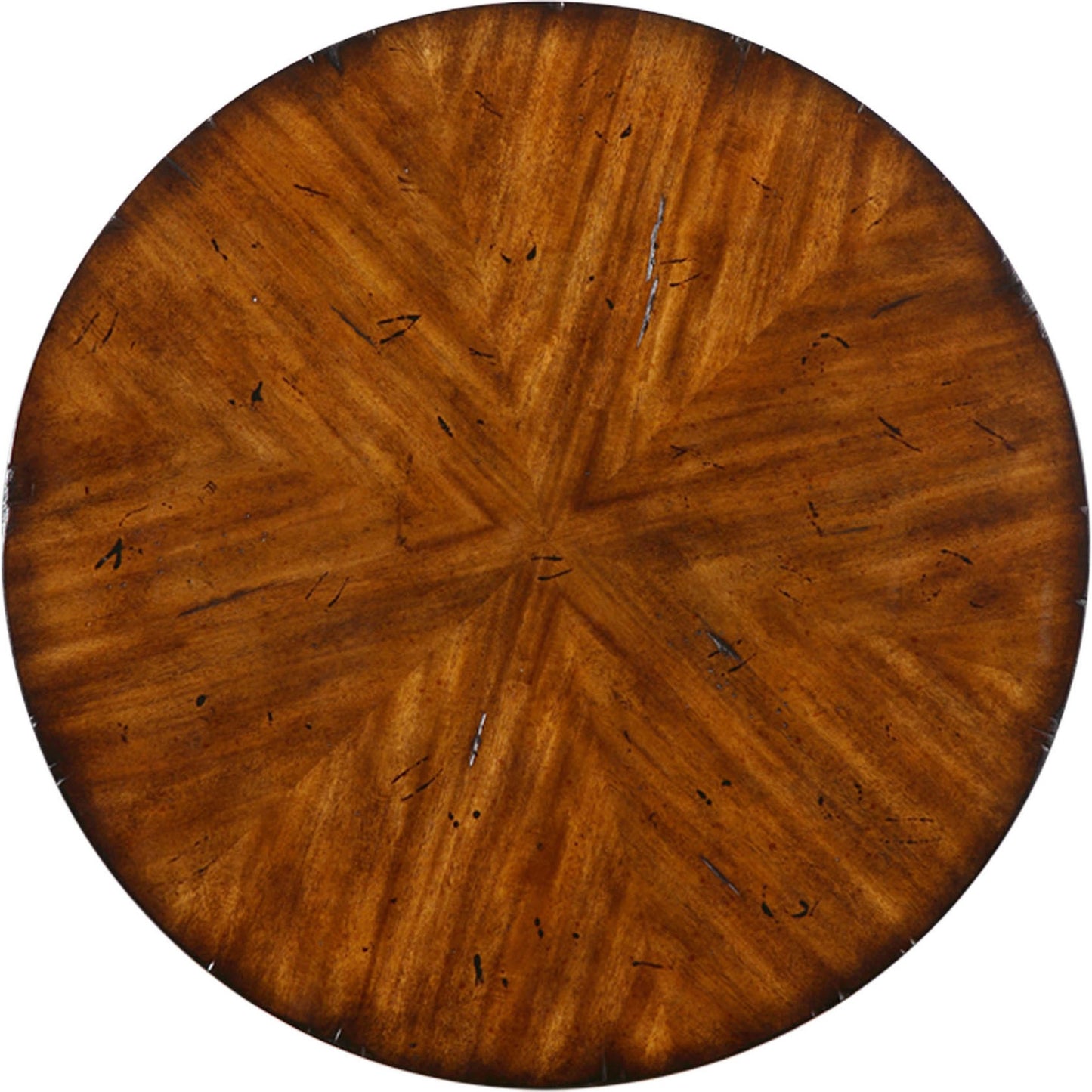 004 S-252960 | Additional Silo | Carmel Round Lamp Table by Uttermost. Made from particle board, solid wood, veneer in a modern style.