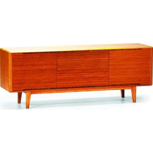 001 S-224106 | Primary Silo | Currant Sideboard by Greenington in caramelized. Made from 100% bamboo in a modern style.