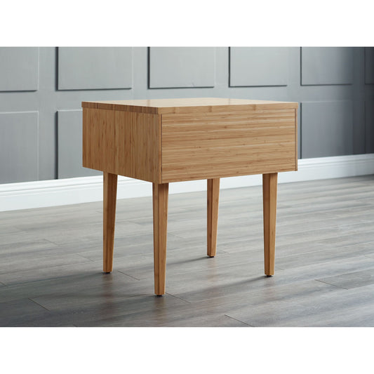 Sienna Nightstand by Greenington in caramelized. Made from 100% bamboo in a modern style.