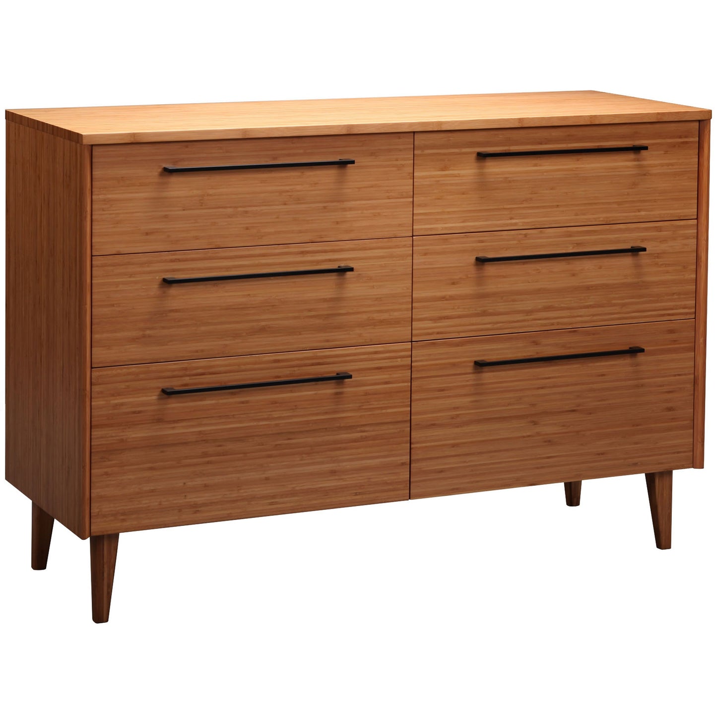 001 S-224186 | Primary Silo | Sienna Dresser by Greenington in caramelized. Made from 100% bamboo in a modern style.