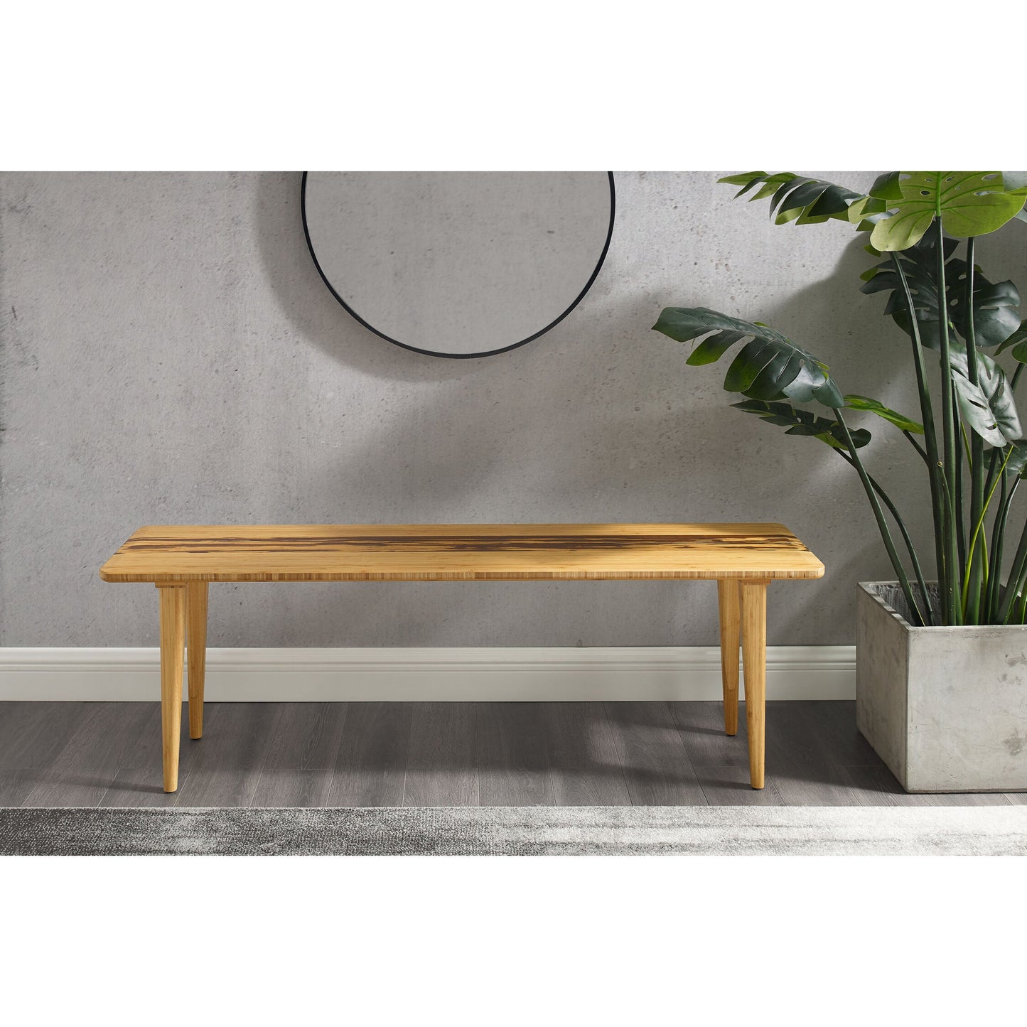 015 SR-851315 | Lifestyle | Azara Bench by Greenington. Made from solid moso bamboo in a rustic style.