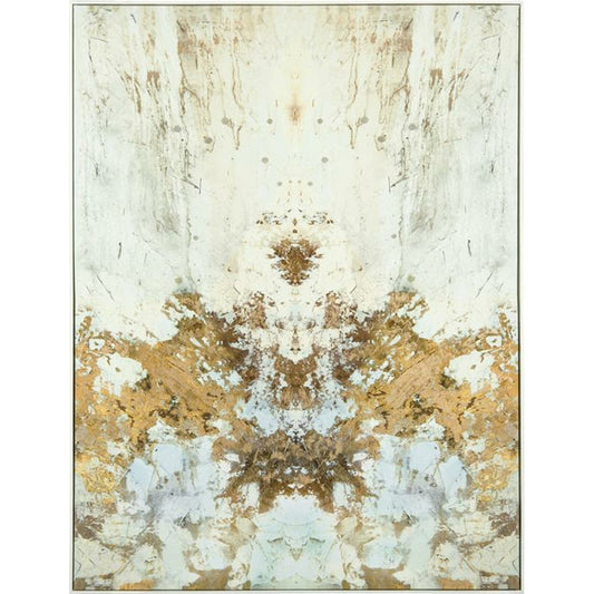 Mark McDowell's Gilded Ivory by John-Richard in gold, white. Made from wood in a modern style.