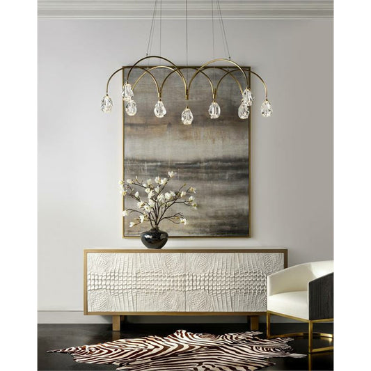 Mark McDowell's Veil by John-Richard in gold. Made from unique in a modern style.