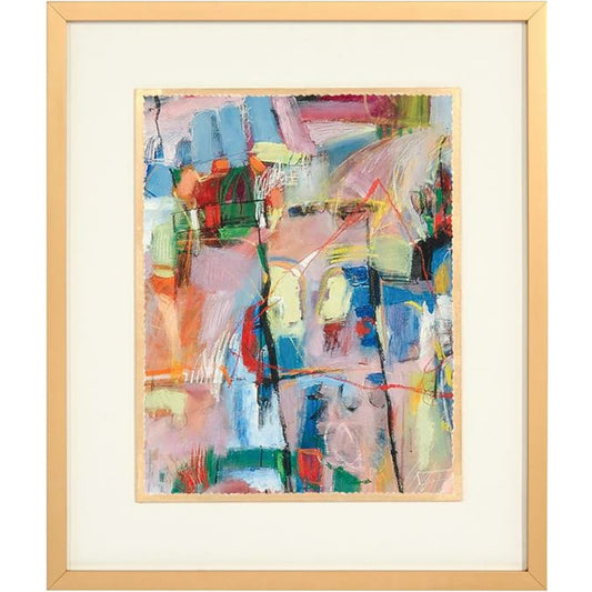 Color Splash II by John-Richard in gold, white. Made from unique in a modern style.