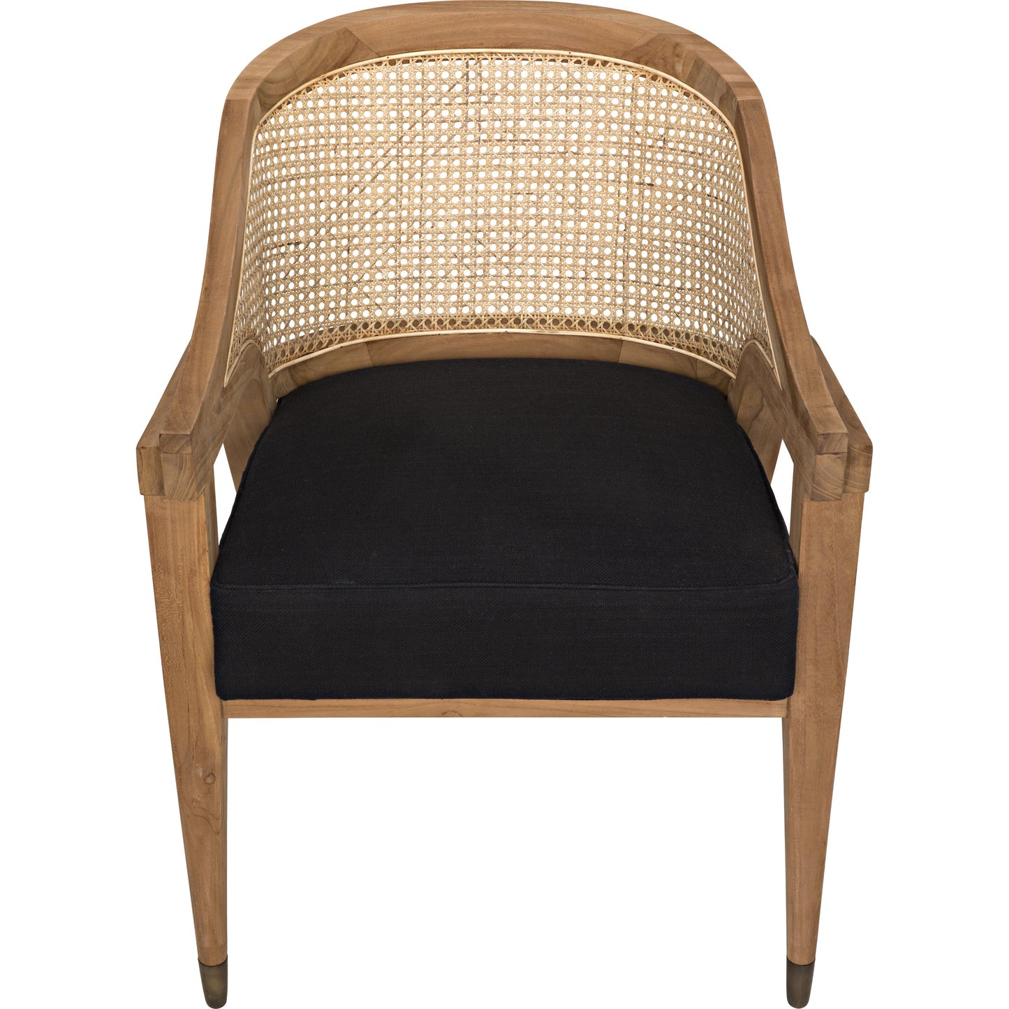 008 S-334532 | Additional Silo | Chloe Chair by Noir in teak. Made from teak in a transitional style.