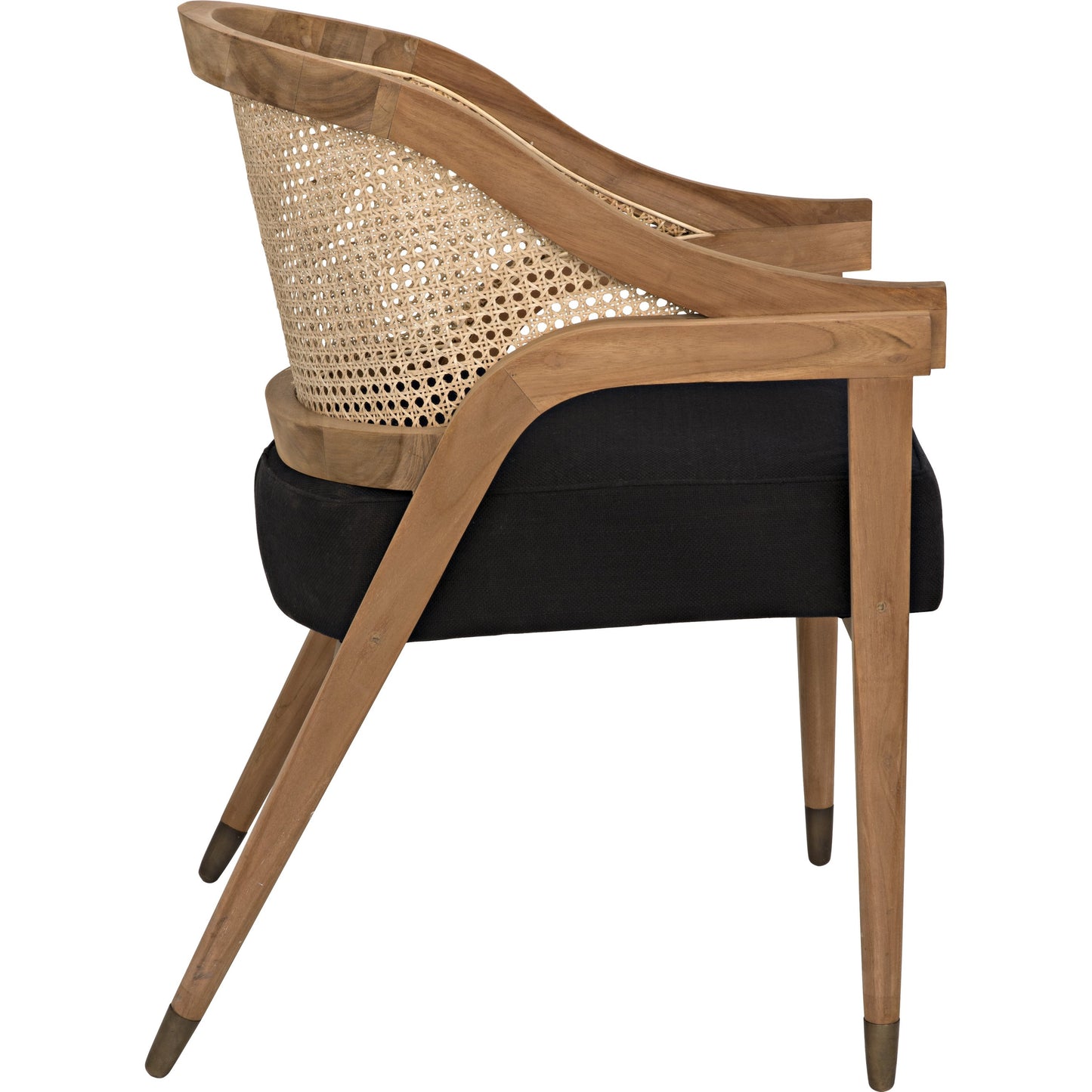 007 S-334532 | Additional Silo | Chloe Chair by Noir in teak. Made from teak in a transitional style.