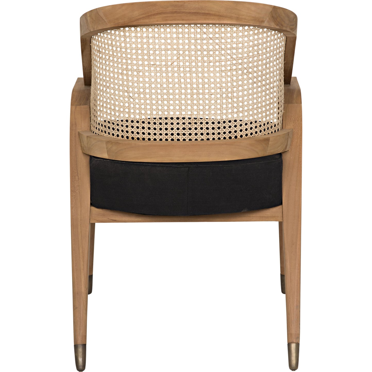 004 S-334532 | Additional Silo | Chloe Chair by Noir in teak. Made from teak in a transitional style.