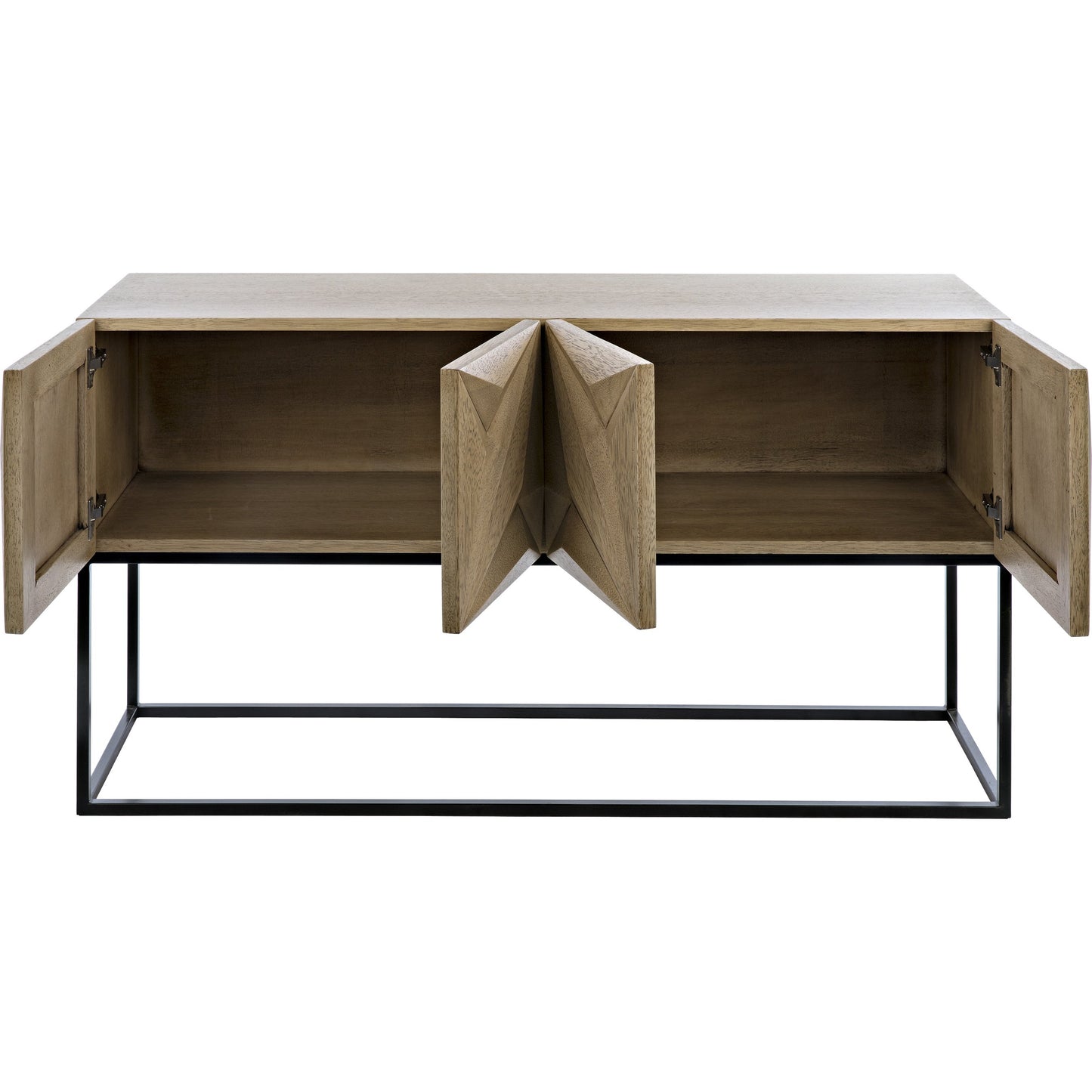 009 S-344877 | Additional Silo | Zurich Console by Noir. Made from unique in a eclectic & global style.