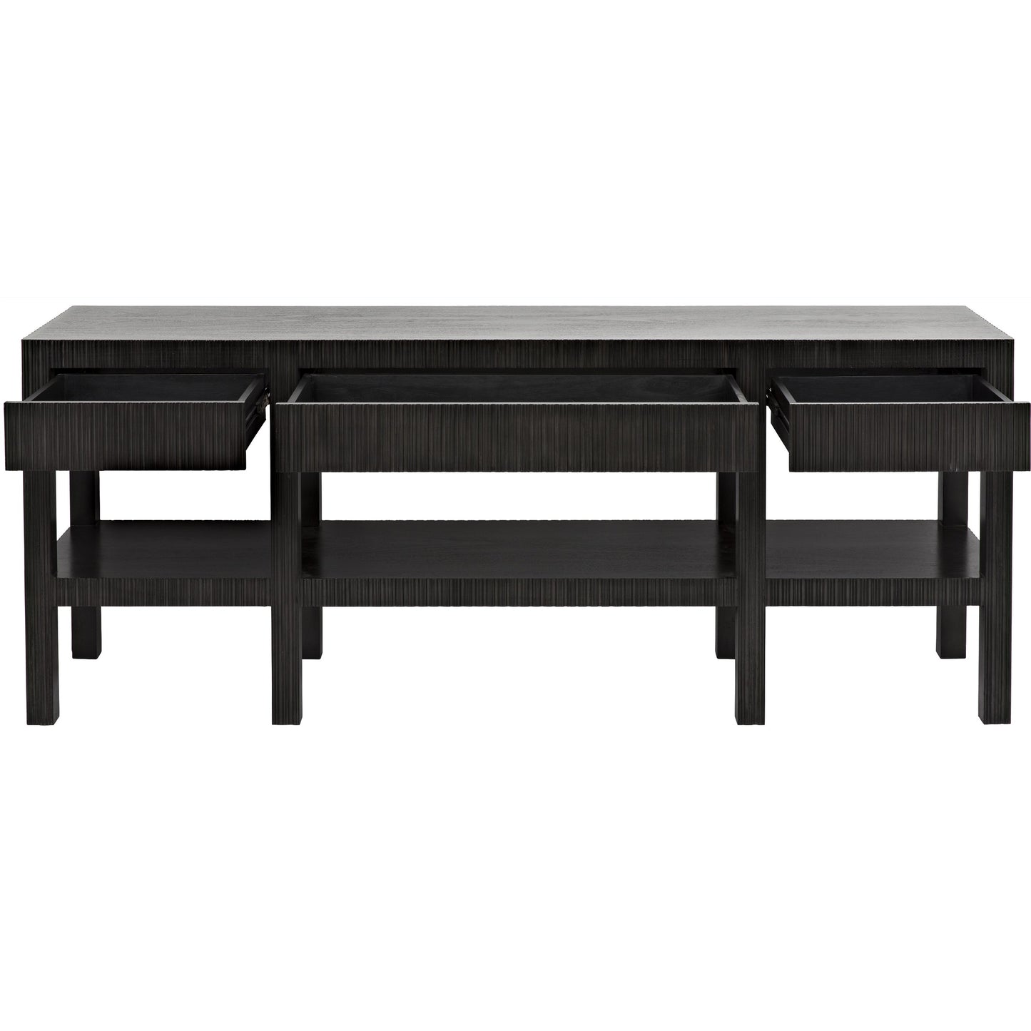 004 S-334585 | Additional Silo | Conrad Console by Noir. Made from unique in a transitional style.