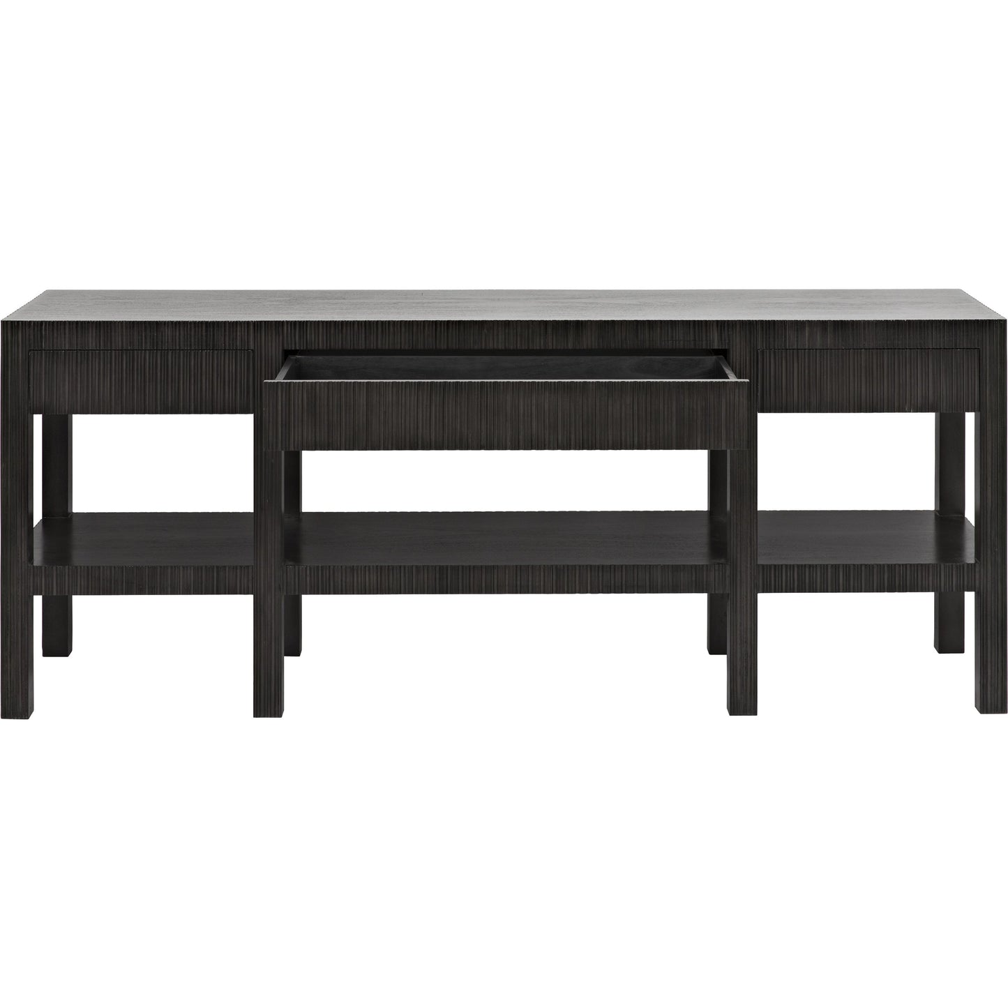005 S-334585 | Additional Silo | Conrad Console by Noir. Made from unique in a transitional style.