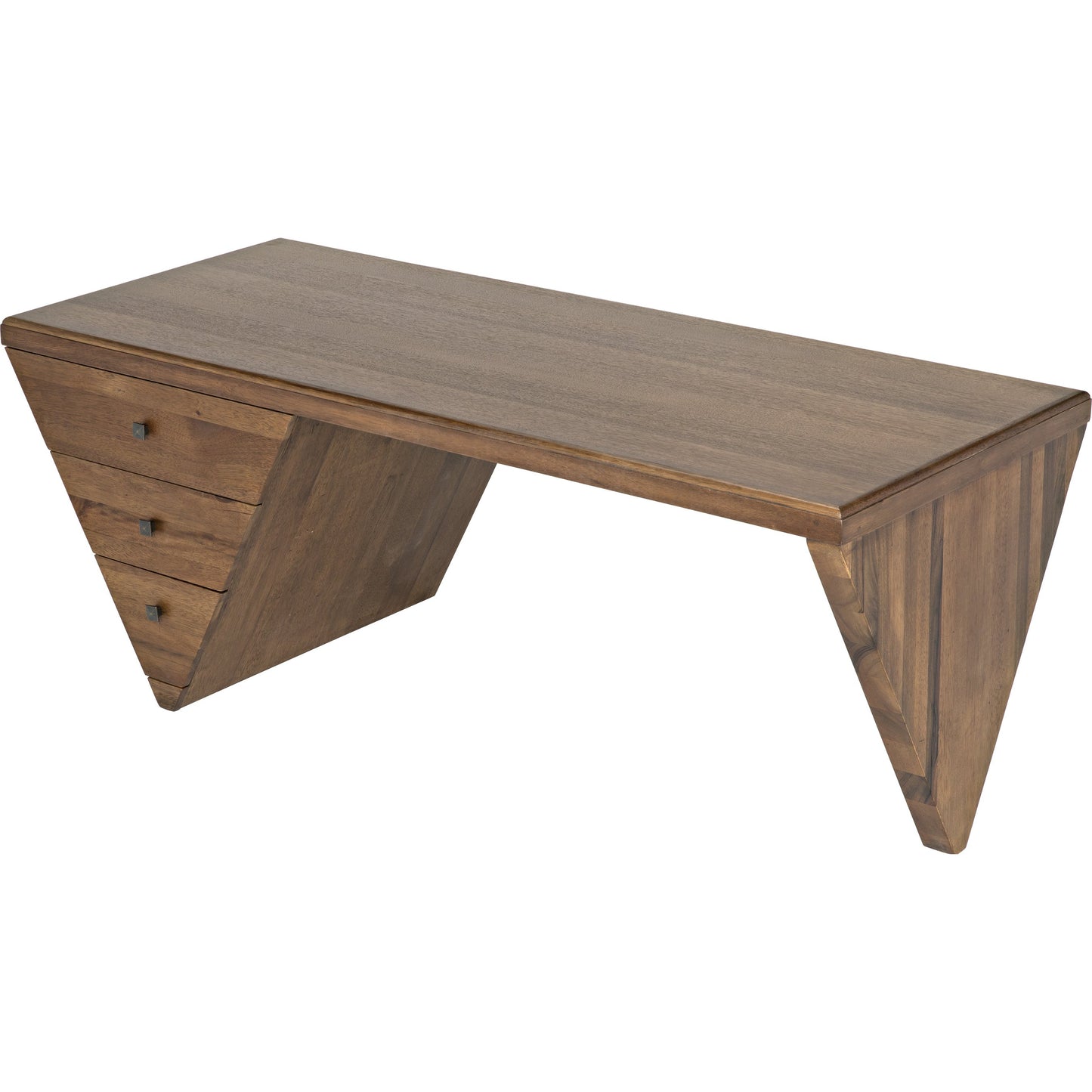 015 SR-387692 | Additional Silo | Tetramo Desk by Noir in dark walnut. Made from walnut in a modern style.