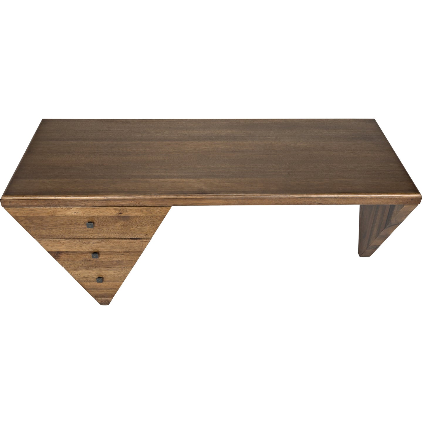 003 SR-387692 | Additional Silo | Tetramo Desk by Noir in dark walnut. Made from walnut in a modern style.