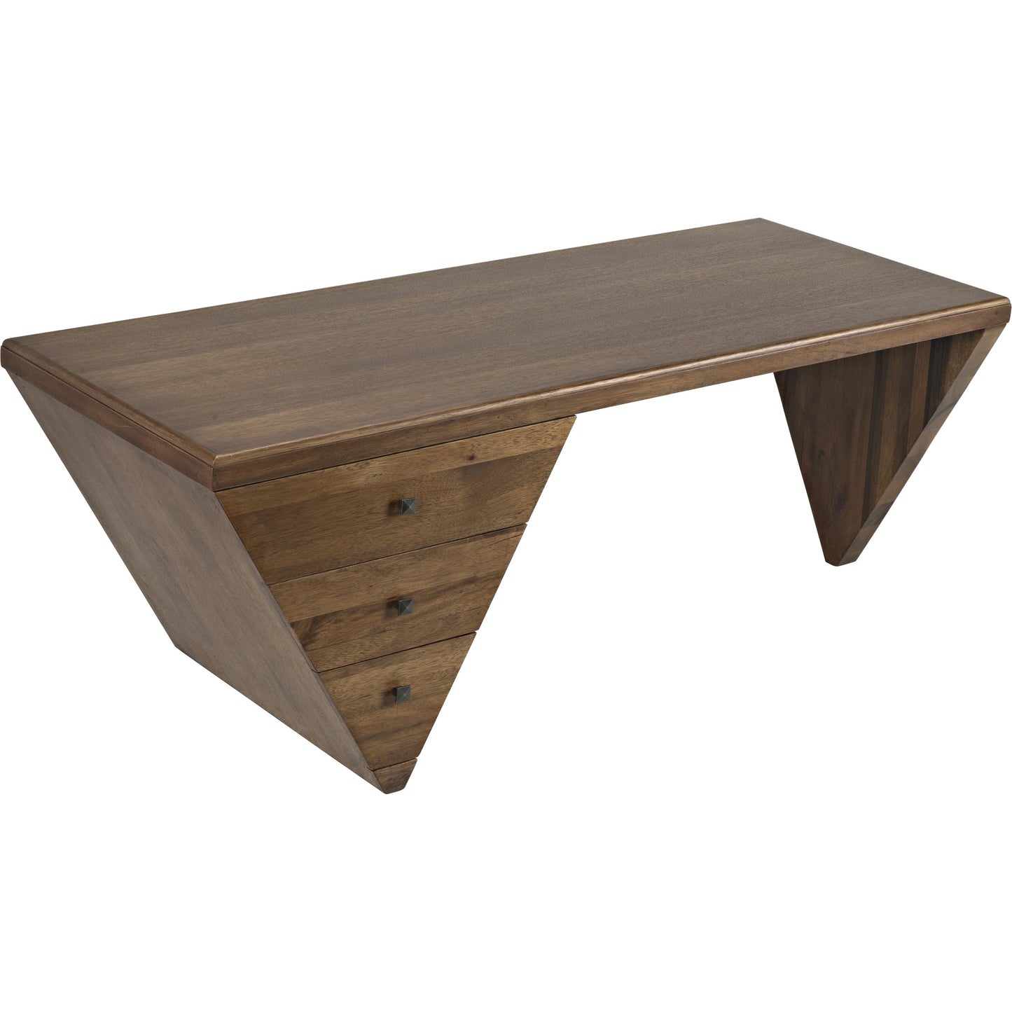 007 SR-387692 | Additional Silo | Tetramo Desk by Noir in dark walnut. Made from walnut in a modern style.