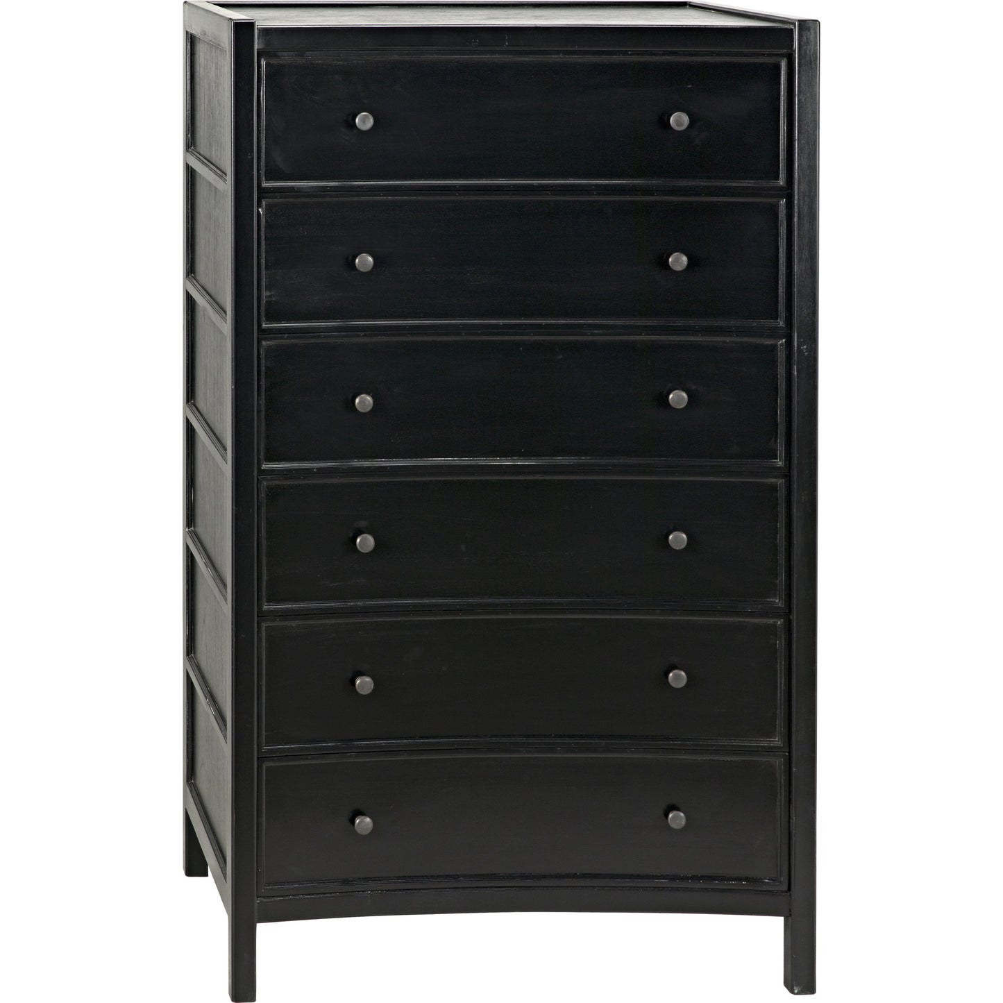 005 S-334854 | Additional Silo | Hampton Tall Boy by Noir. Made from mahogany in a transitional style.