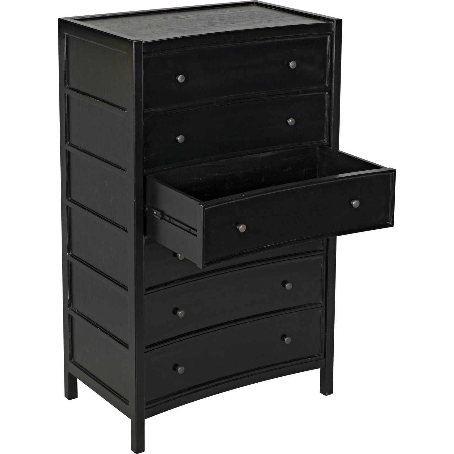007 S-334854 | Additional Silo | Hampton Tall Boy by Noir. Made from mahogany in a transitional style.