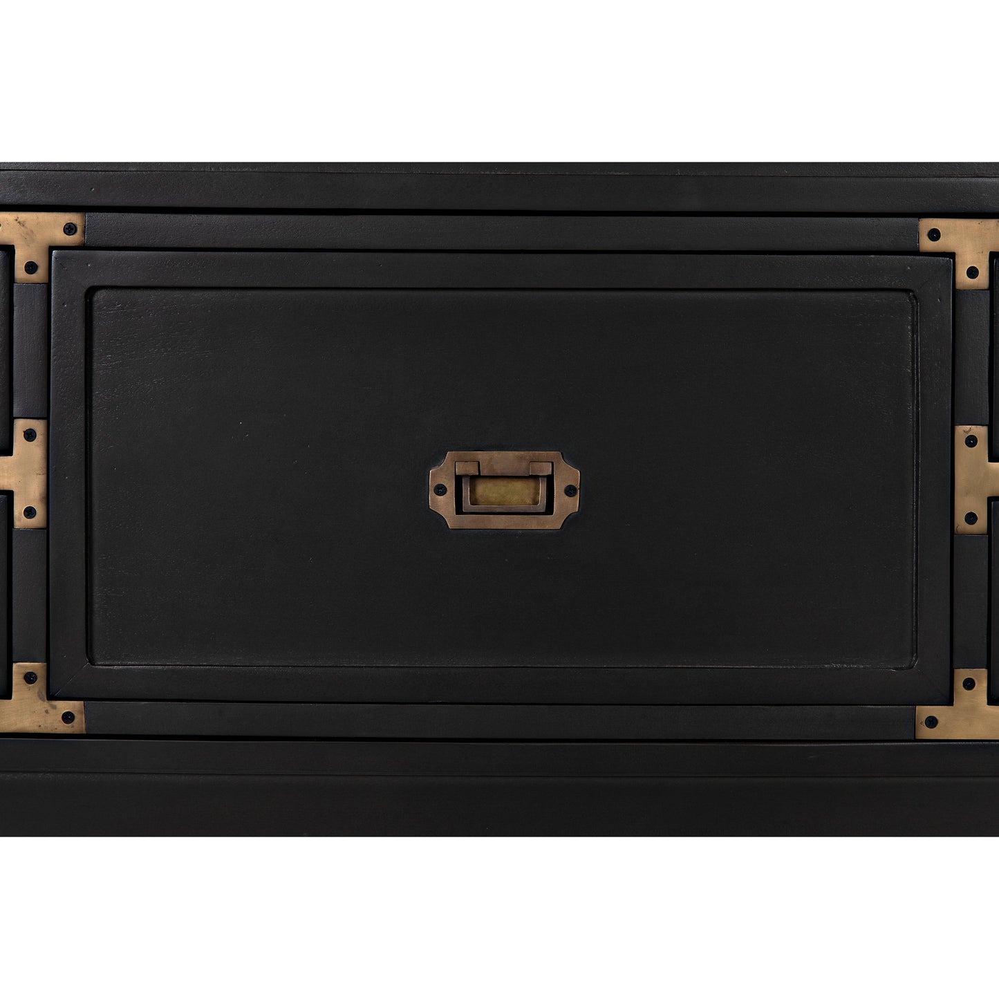 005 SI-1956833 | Additional Silo | Charles Chest by Noir in pale. Made from mahogany with brass handles in a transitional style.