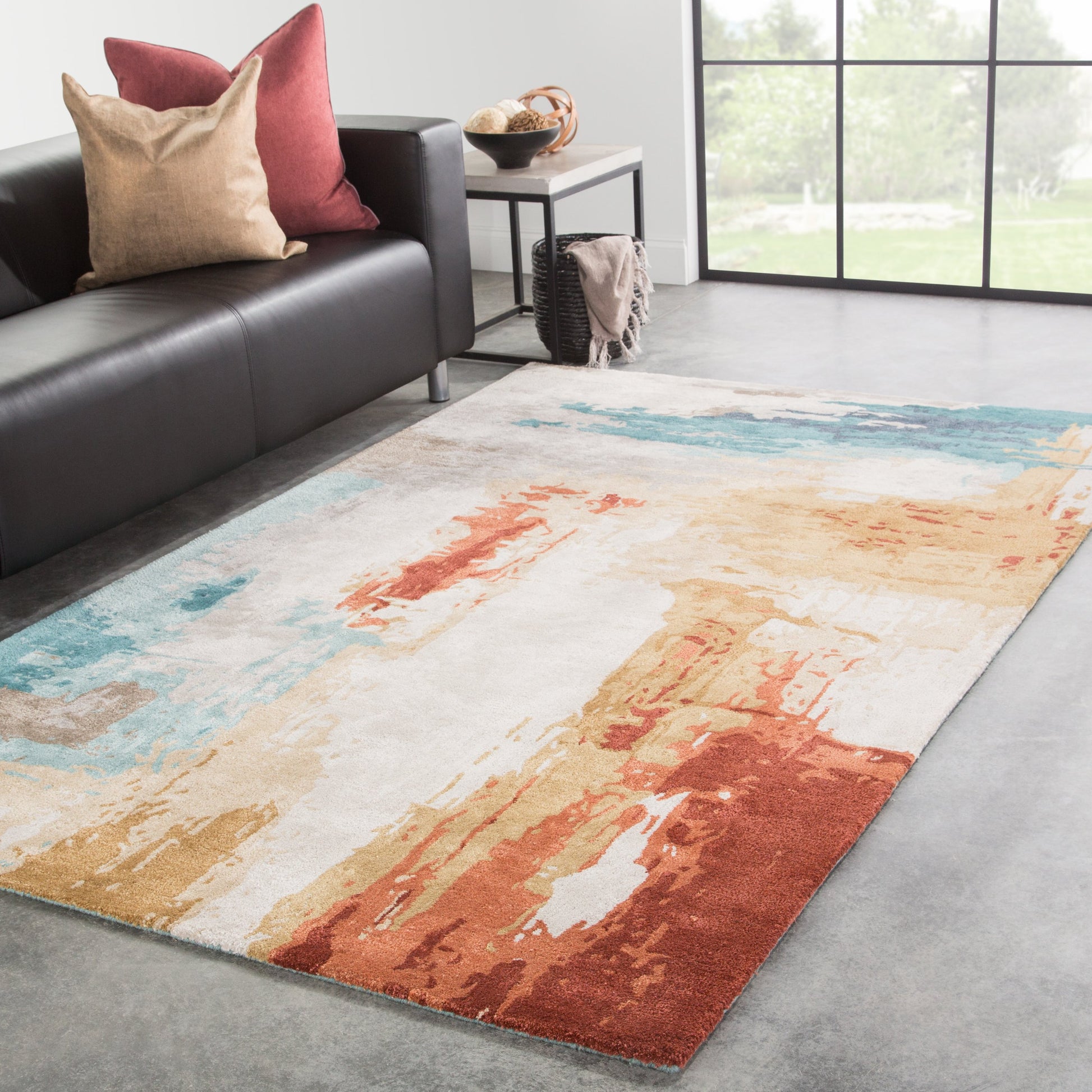 Genesis GES30 Rug by Jaipur Living in blue, red. Made from unique in a unique style.