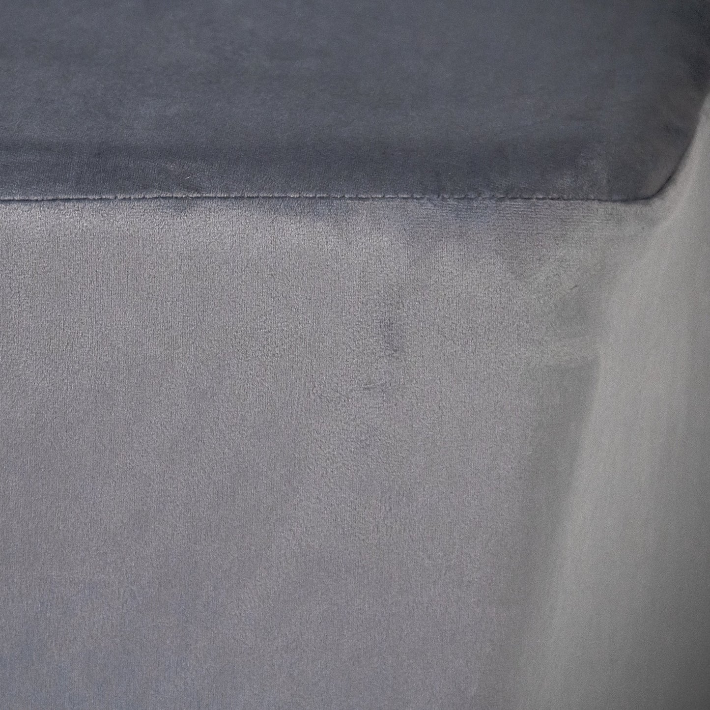 003 SR-900099 | Closeup | Pale Blue Velvet Twisted Pentagon Stool by Zentique in pale blue velvet and pale blue velvet. Made from pale blue velvet in a modern style.