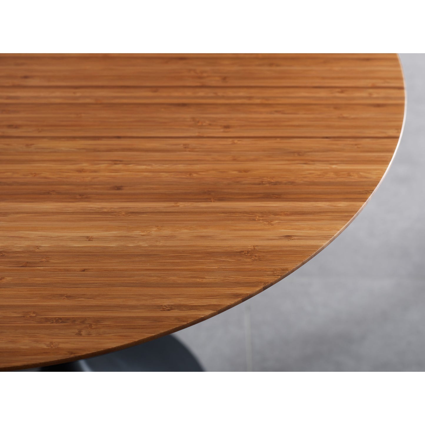 003 SR-851332 | Additional Silo | Soho Round Table by Greenington in amber. Made from moso bamboo in a modern style.