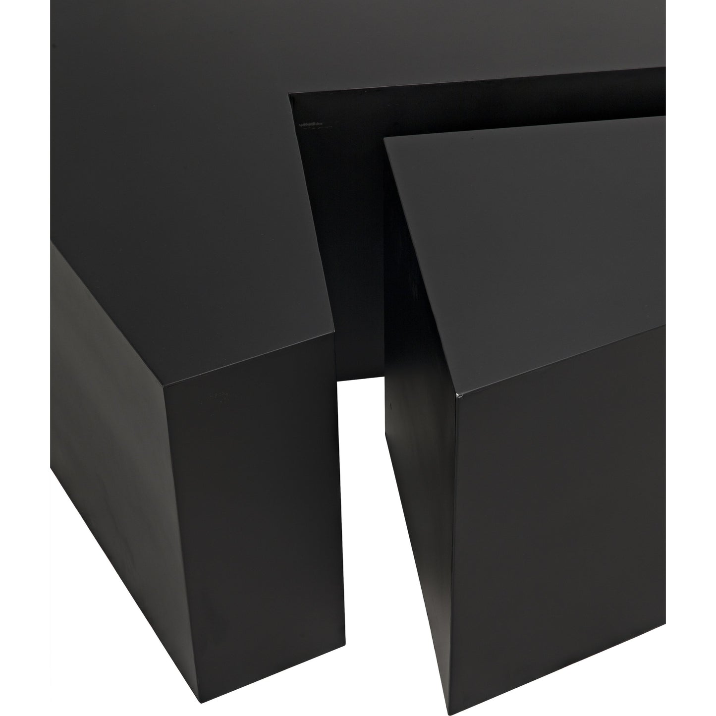 005 SR-707624 | Closeup | Element Coffee Table by Noir in black metal. Made from metal in a modern style.