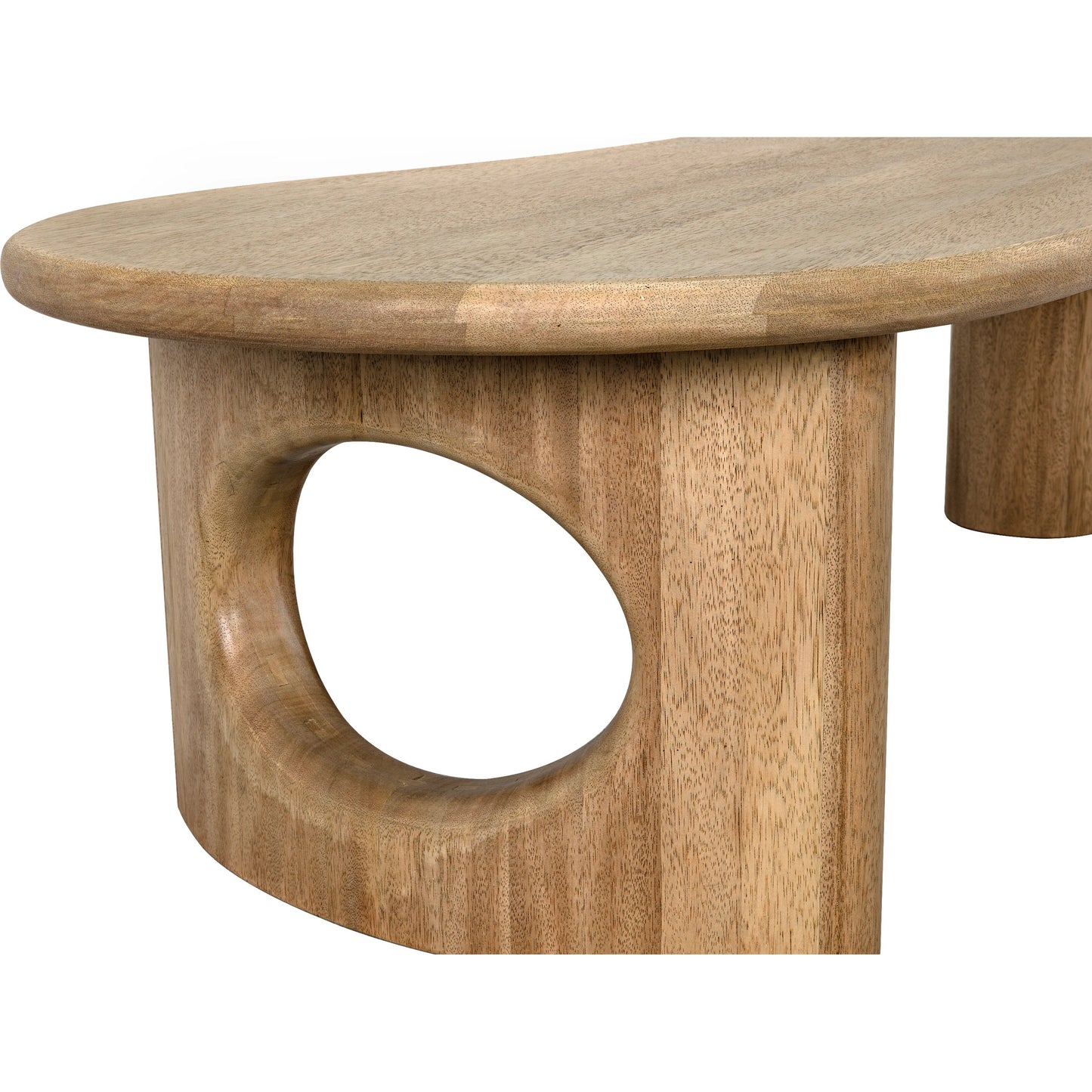 010 SI-1956892 | Closeup | Harvey Coffee Table by Noir in washed walnut. Made from walnut in a modern style.