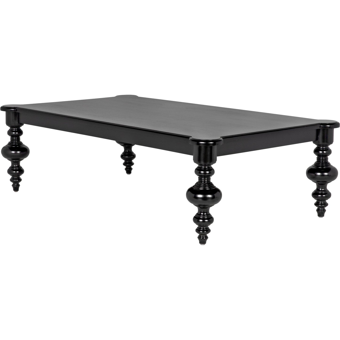 023 S-334843 | Additional Silo | Graff Coffee Table by Noir. Made from mahogany in a traditional style.